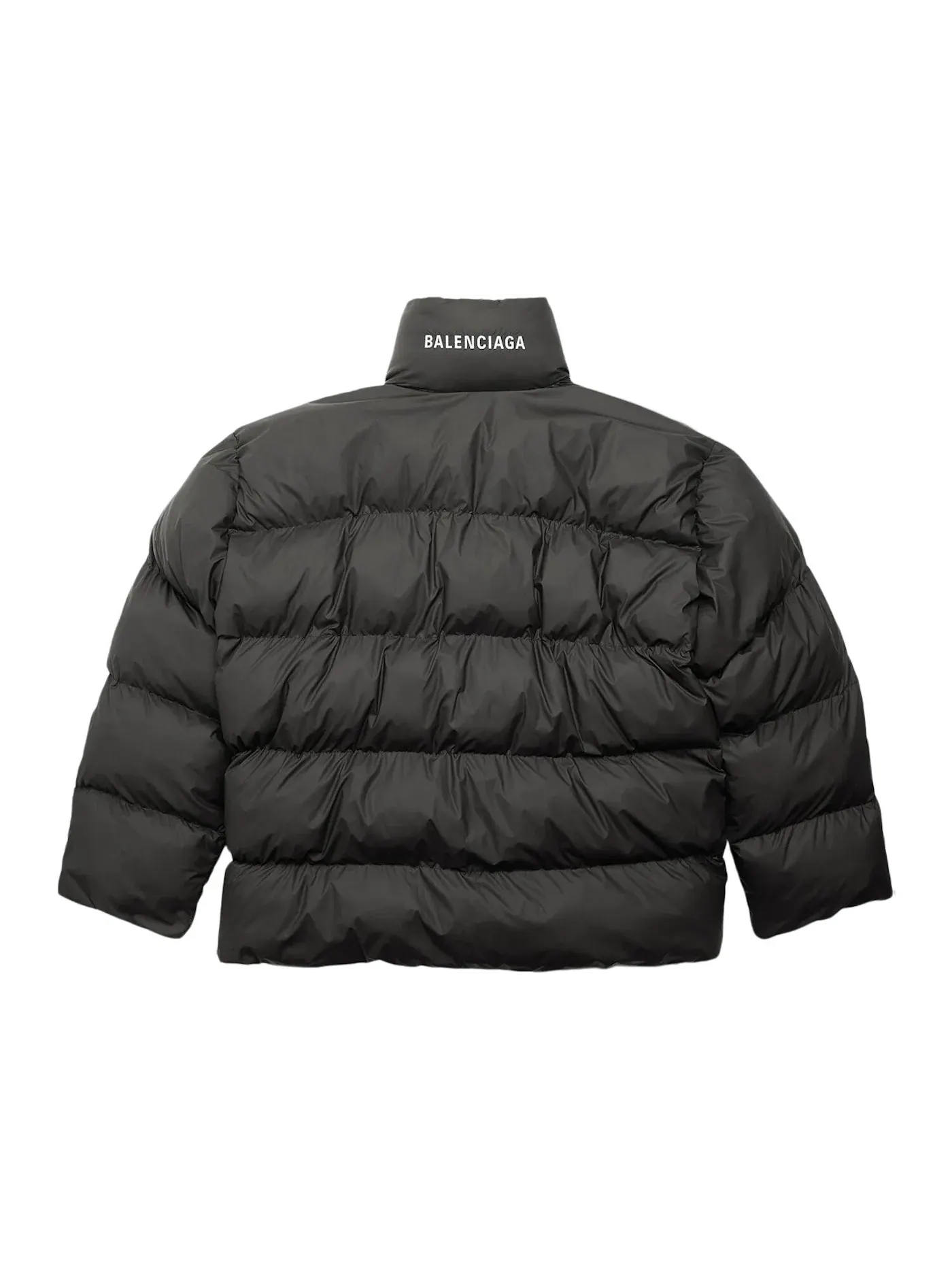 Мужская куртка-пуховик Wrap Puffer Balenciaga — изображение 2 из 2, черный