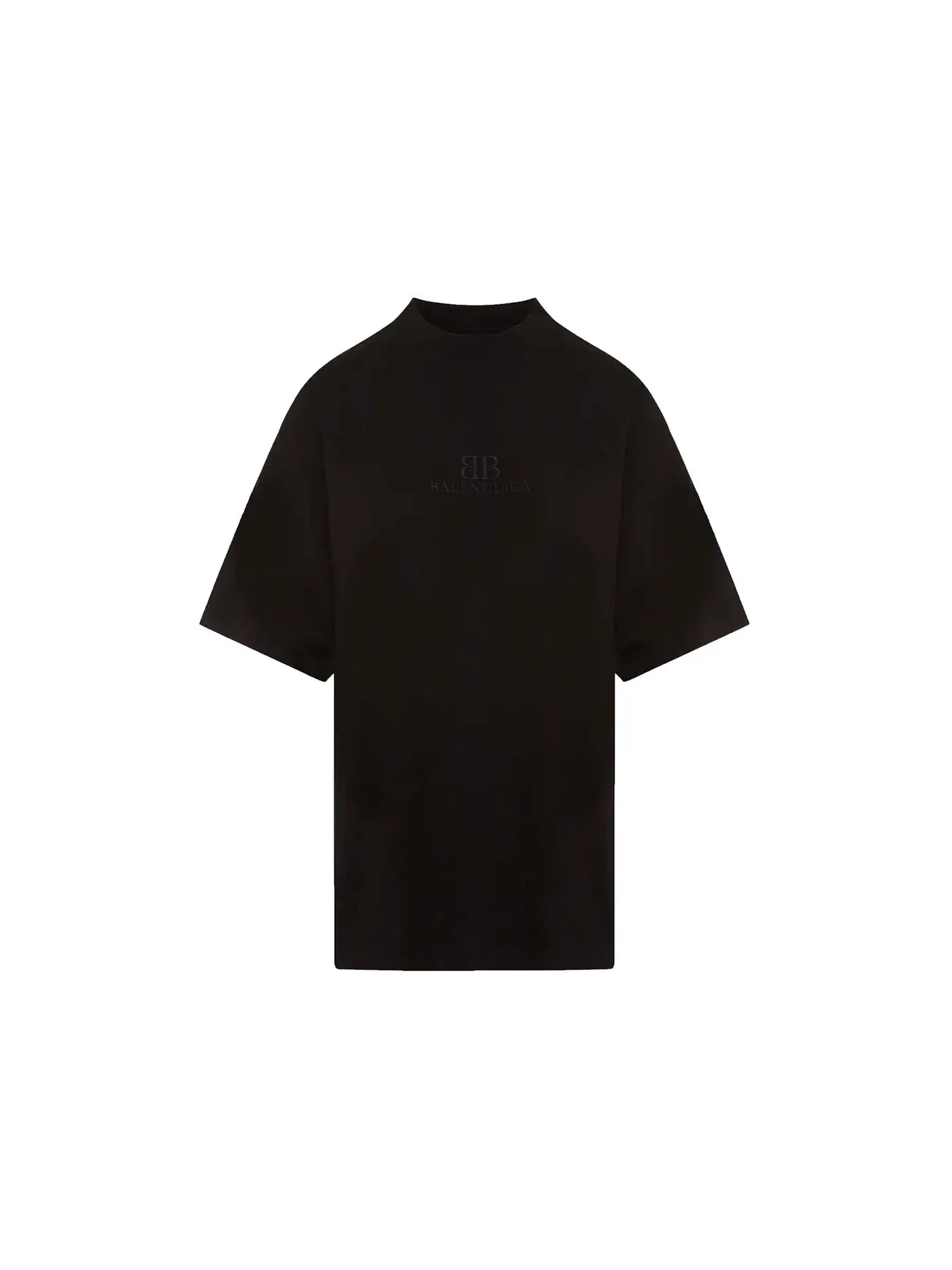 Мужская футболка с логотипом Balenciaga BB Classic Vintage T-Shirt — изображение 1 из 1, черный