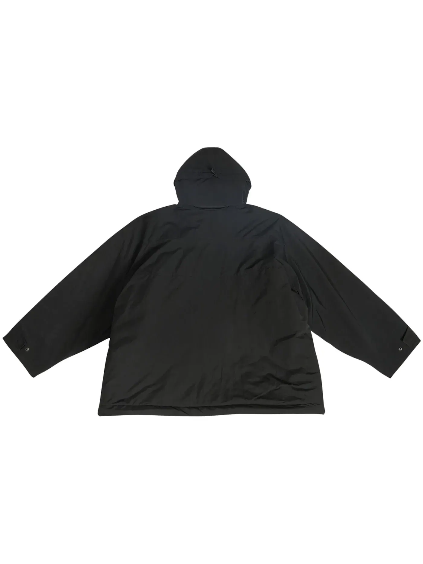 Мужская куртка-парка оверсайз BB Icon Kick Balenciaga — изображение 2 из 2, черный
