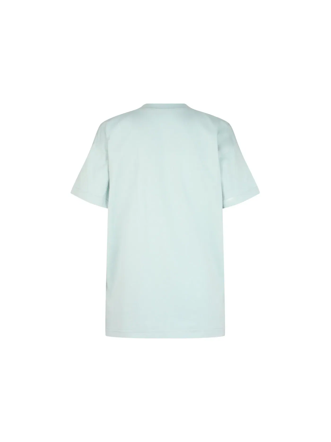 Женская футболка с принтом Balenciaga BB Paris Icon T-shirt — изображение 2 из 3, голубой зеленый