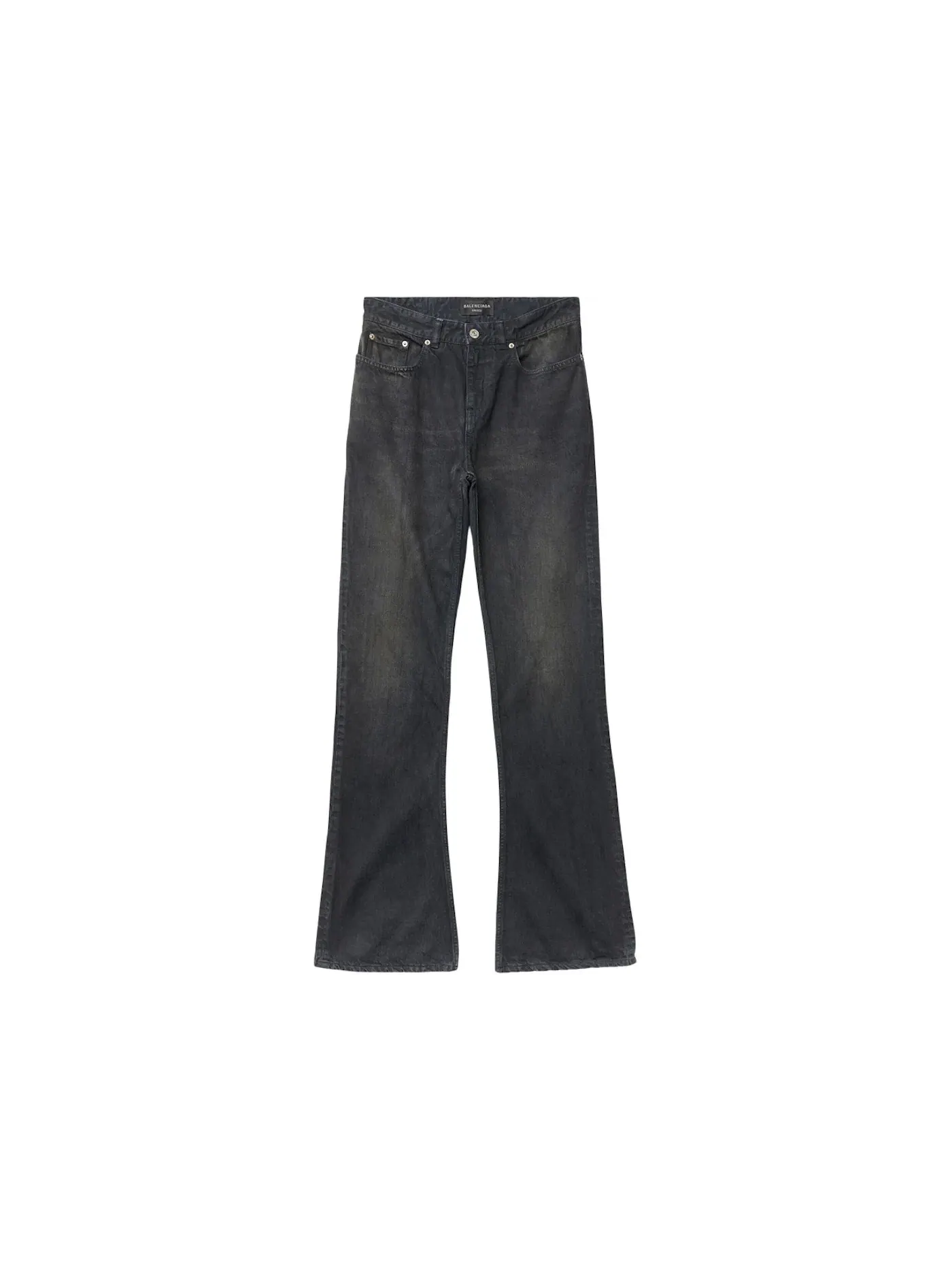 Женские брюки клеш Balenciaga Pants — изображение 1 из 2, коричневый