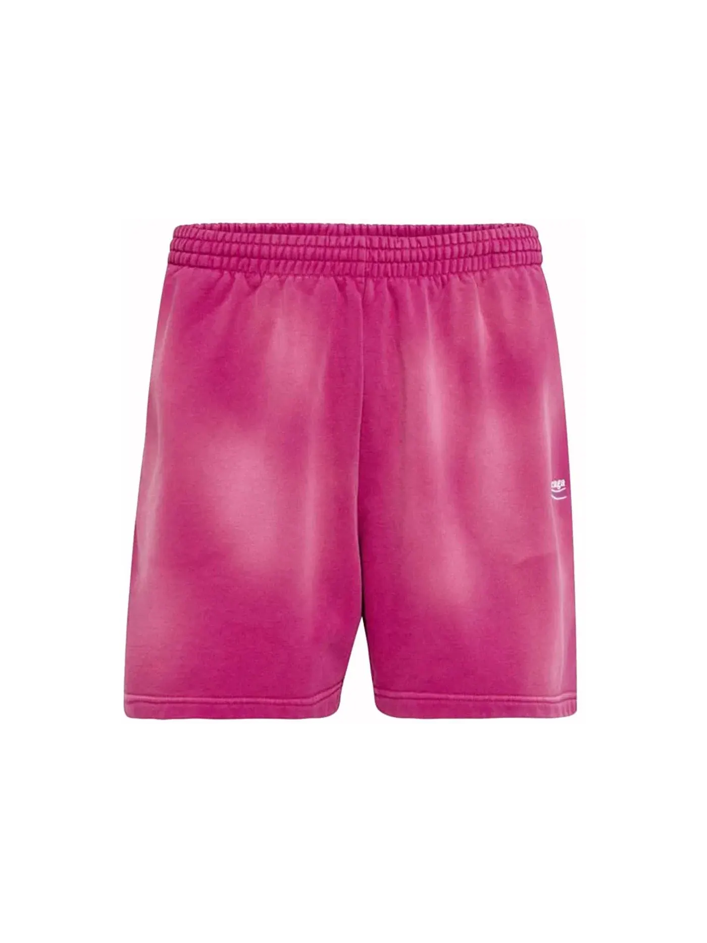 Мужские шорты с принтом Sweatshorts Balenciaga — изображение 1 из 2, розовый