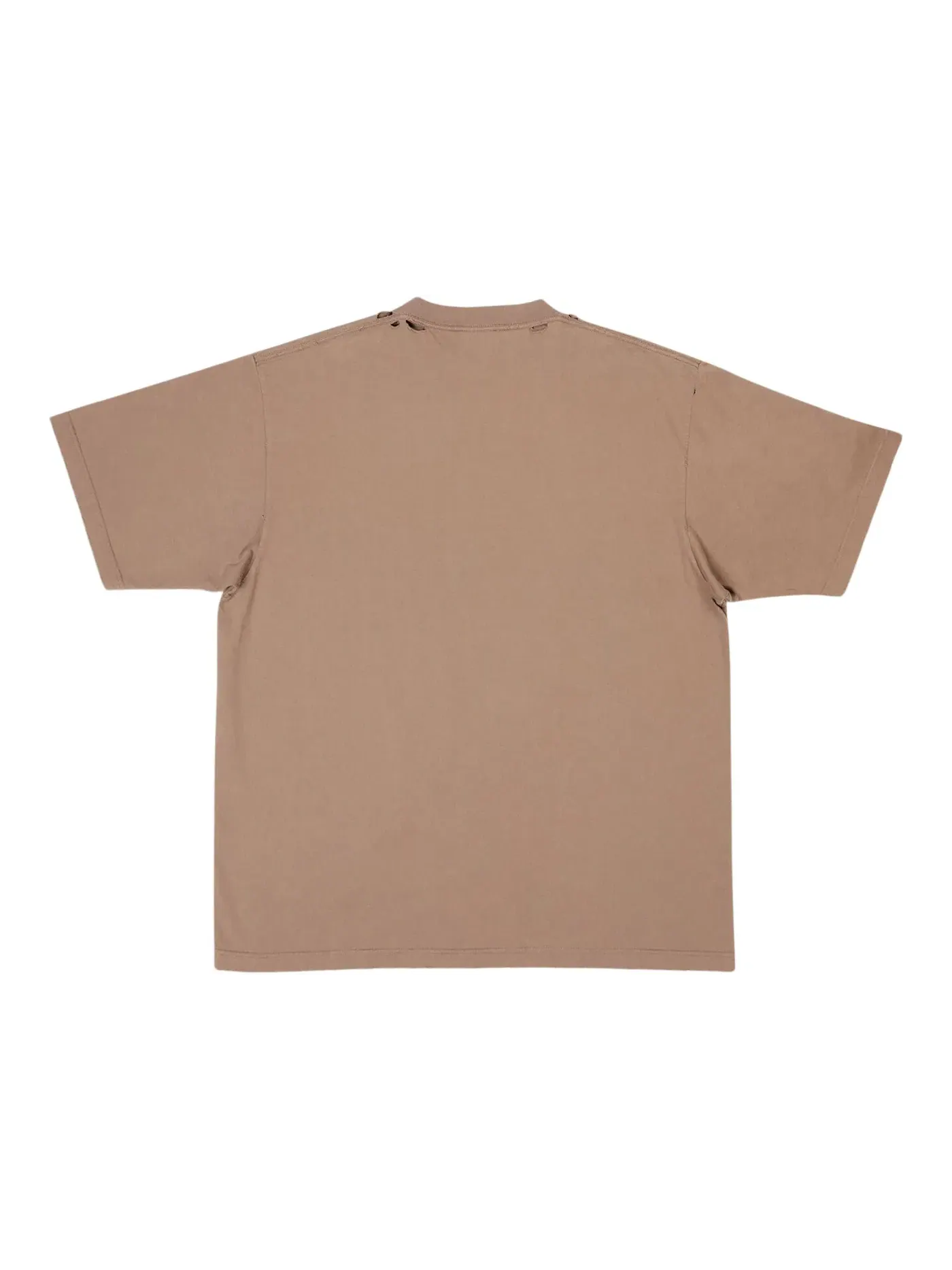 Женская футболка свободного кроя Caps Boxy Fit Balenciaga — изображение 2 из 2, серый