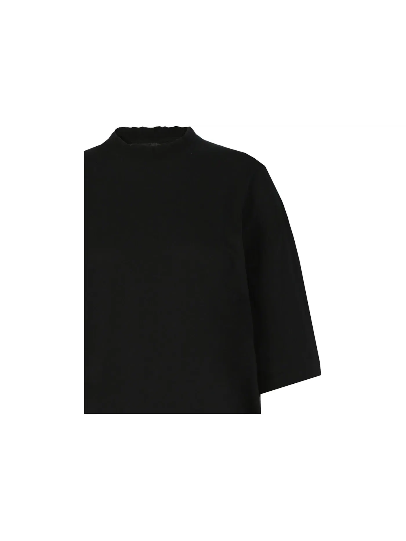Женская футболка с потертостями Balenciaga — изображение 3 из 3, черный белый