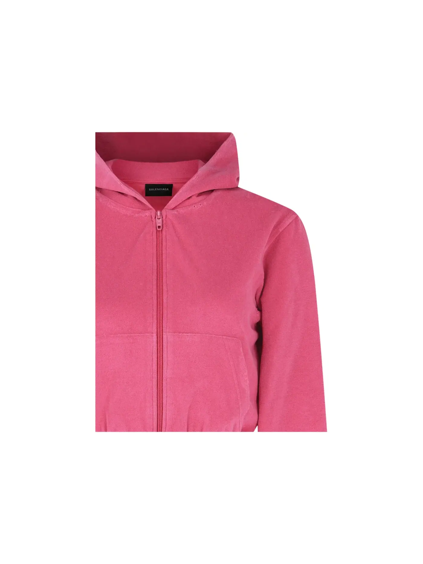Женский жакет с принтом Tracksuit Jacket Balenciaga — изображение 3 из 3, темный розовый