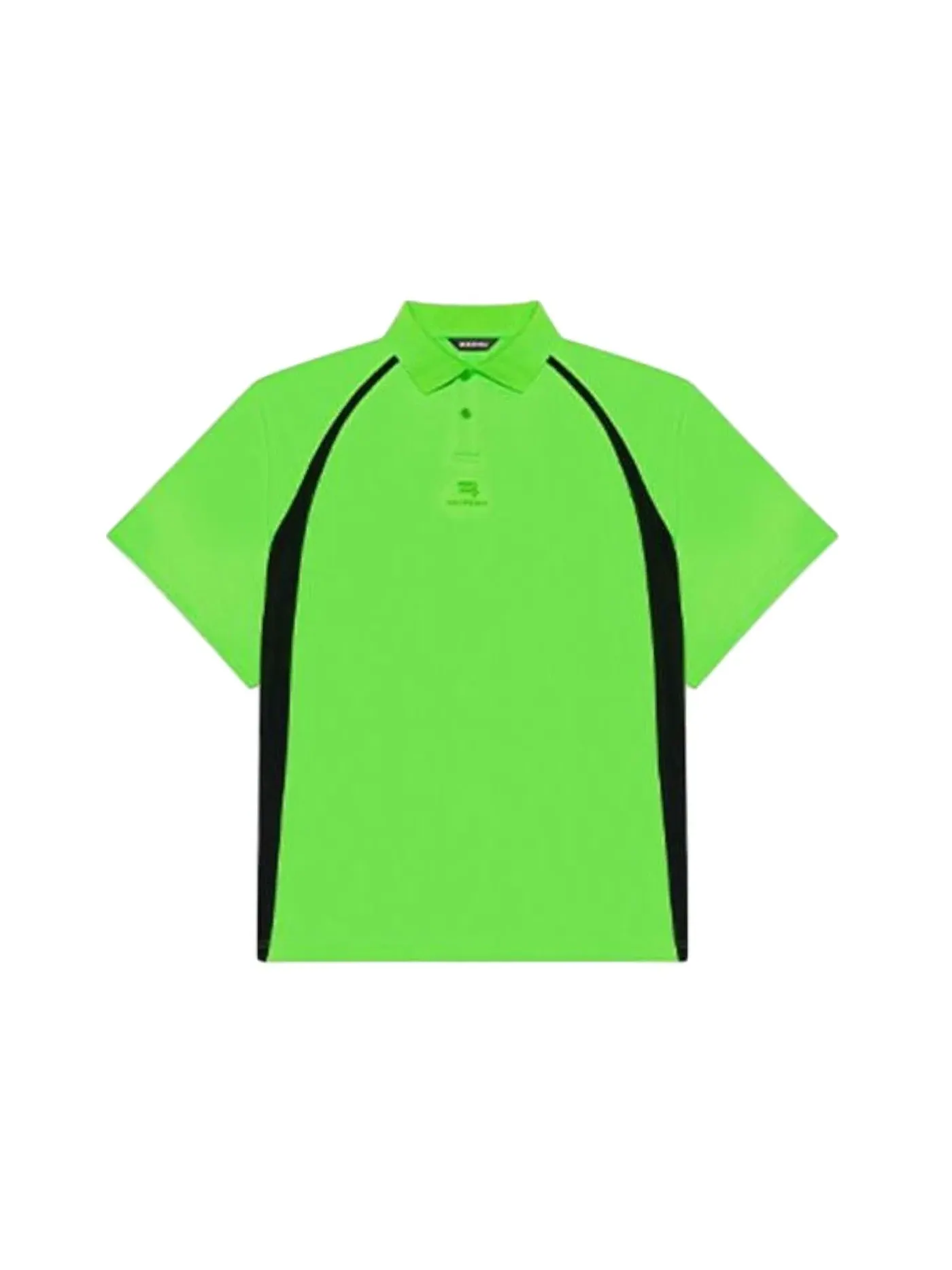 Унисекс поло Balenciaga Polo Shirt — изображение 1 из 2, зеленый
