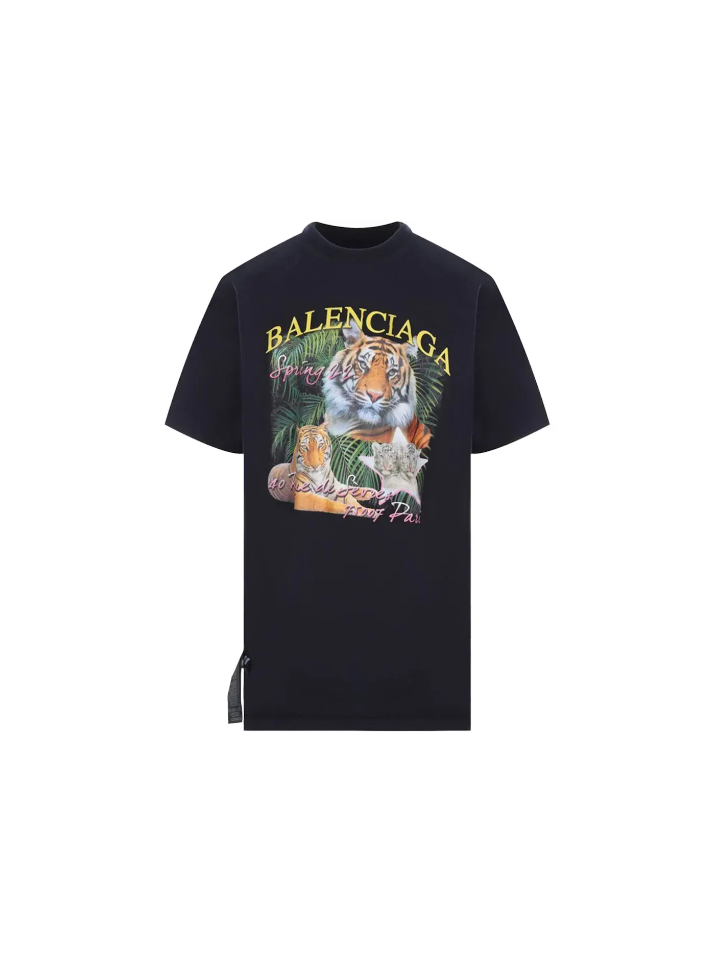 Мужская футболка с принтом Balenciaga FBI Print Year Of The Tiger Reversible — изображение 1 из 3