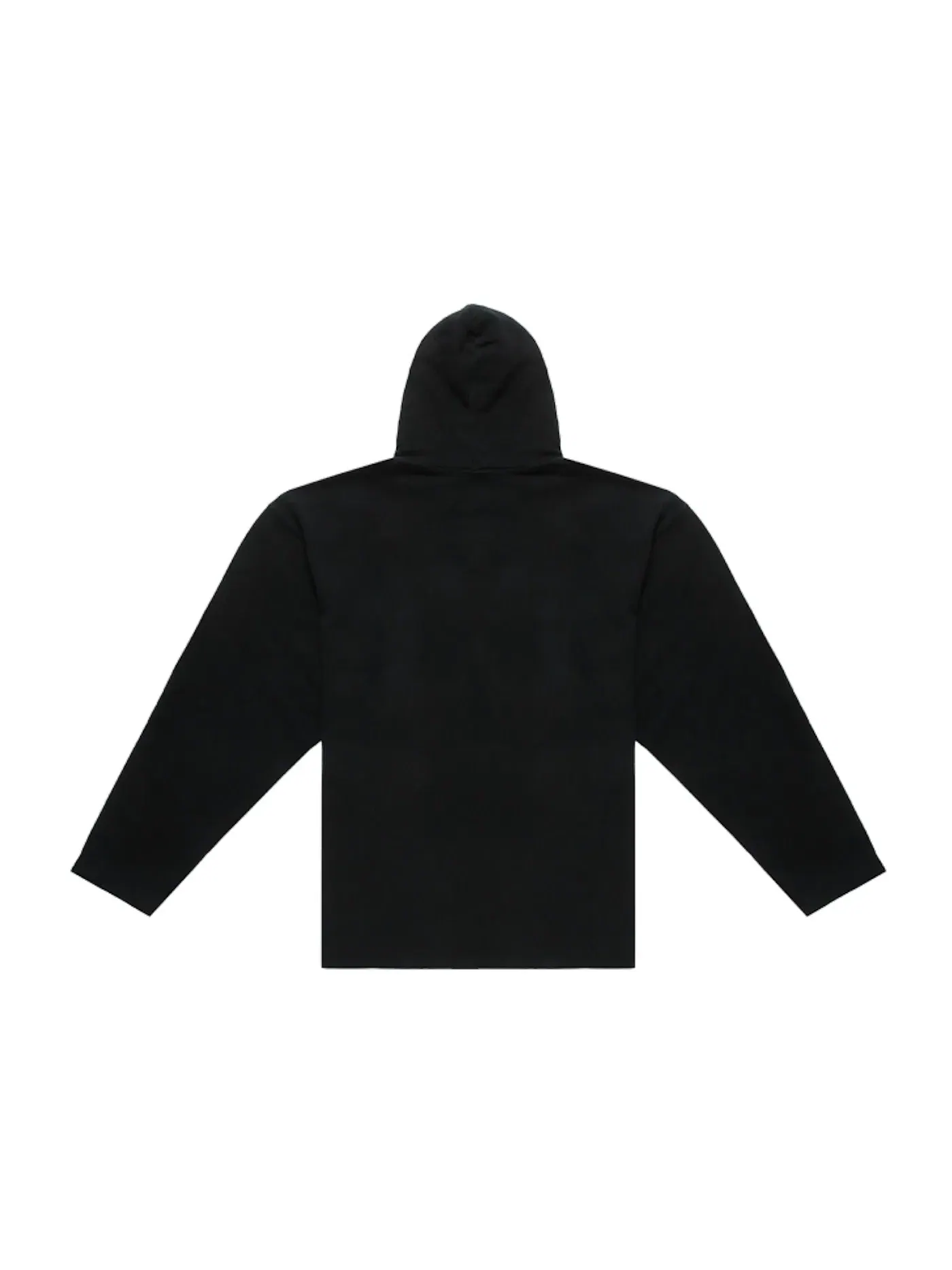 Мужской худи Free No Rib Hoodie Balenciaga — изображение 2 из 2, черный