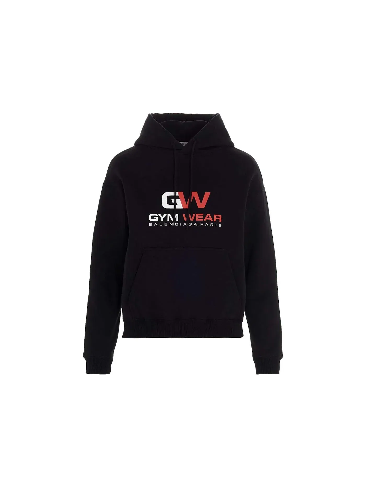 Мужская худи Balenciaga Hoodie — изображение 1 из 1, черный