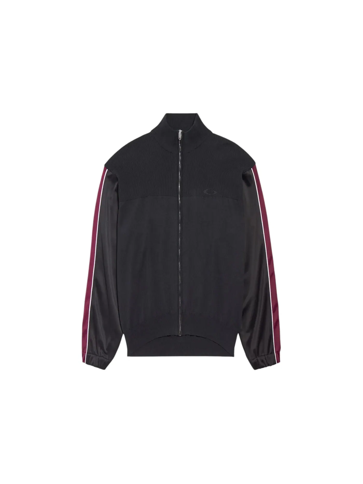 Мужская худи Hybrid Zip Up Hoodie Balenciaga — изображение 1 из 1, серый
