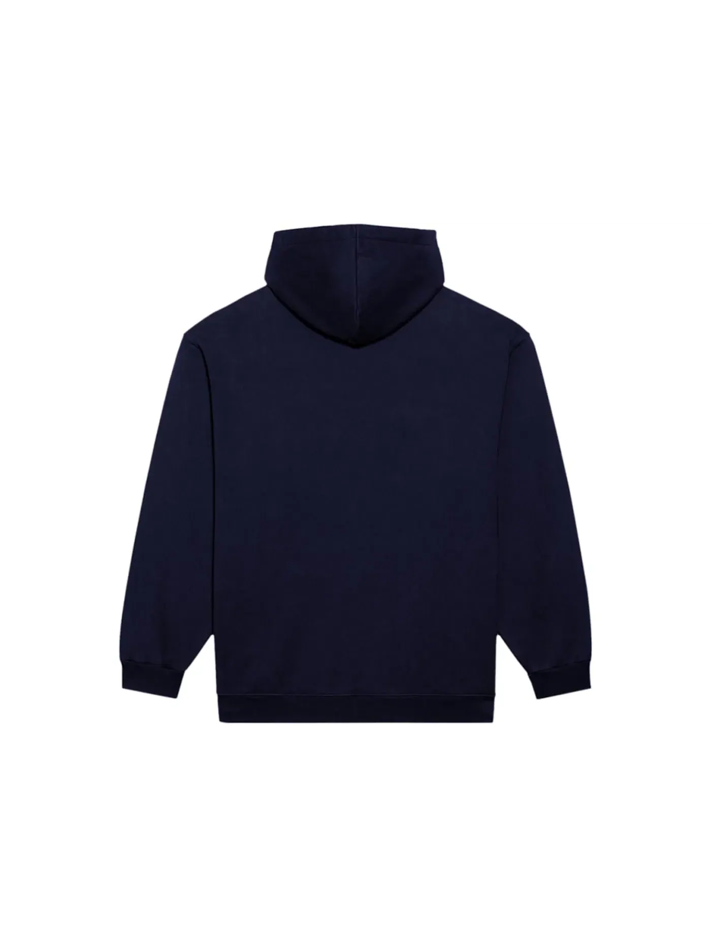 Мужской худи с принтом Logo Medium Fit Balenciaga — изображение 2 из 2, синий/белый