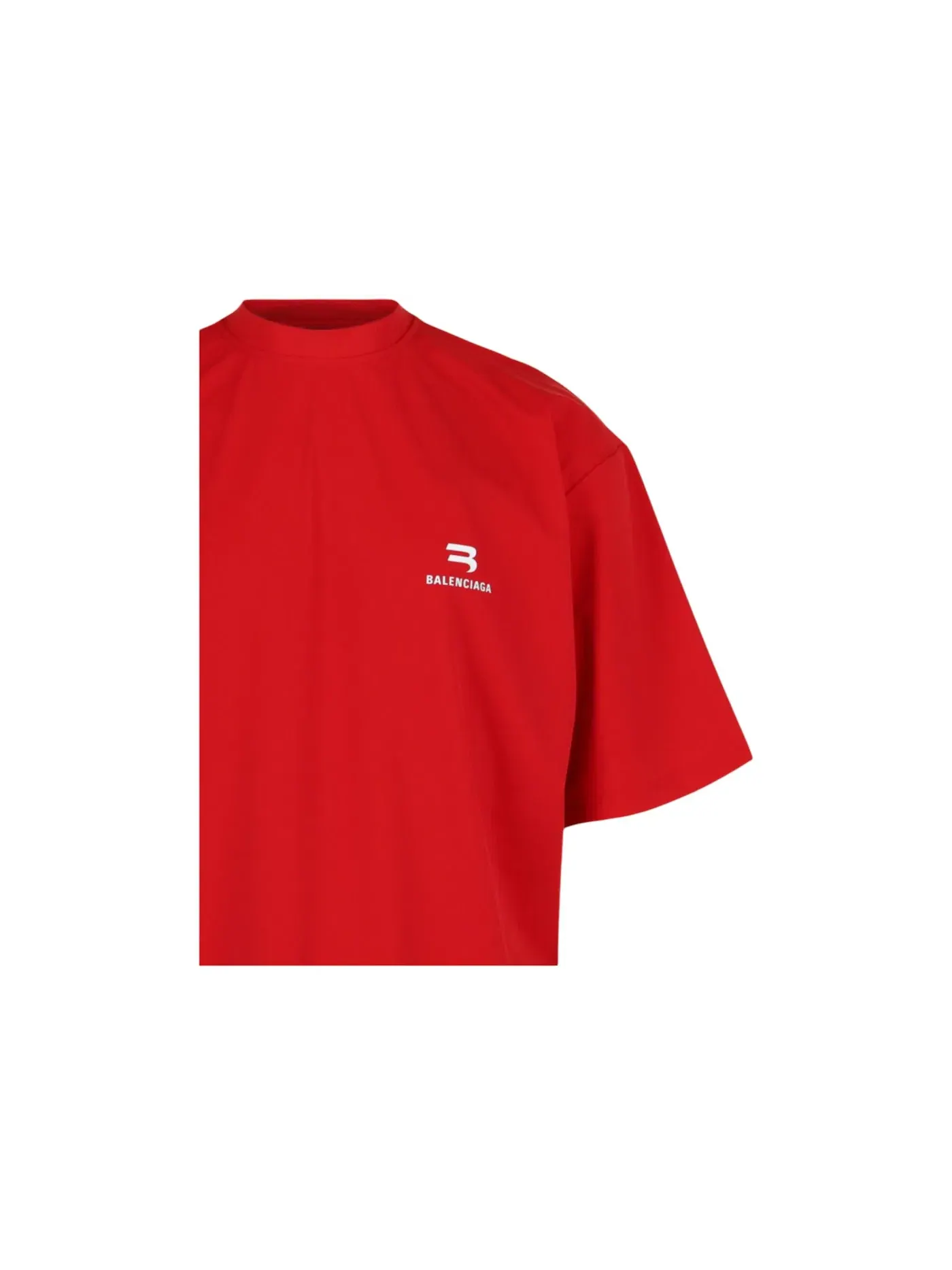 Мужская футболка для плавания Swim Shirt Balenciaga — изображение 3 из 3, красный