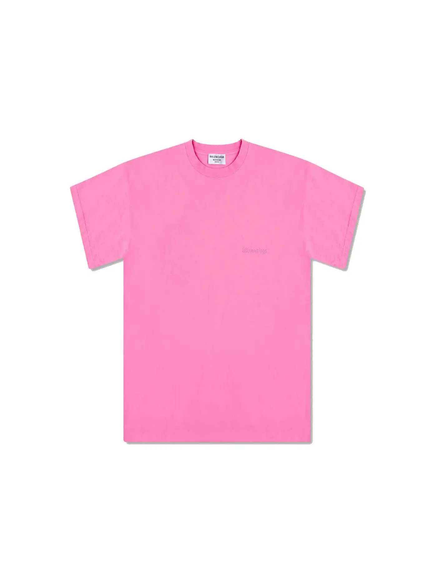 Женская футболка с принтом Balenciaga T-Shirt — изображение 1 из 1, розовый