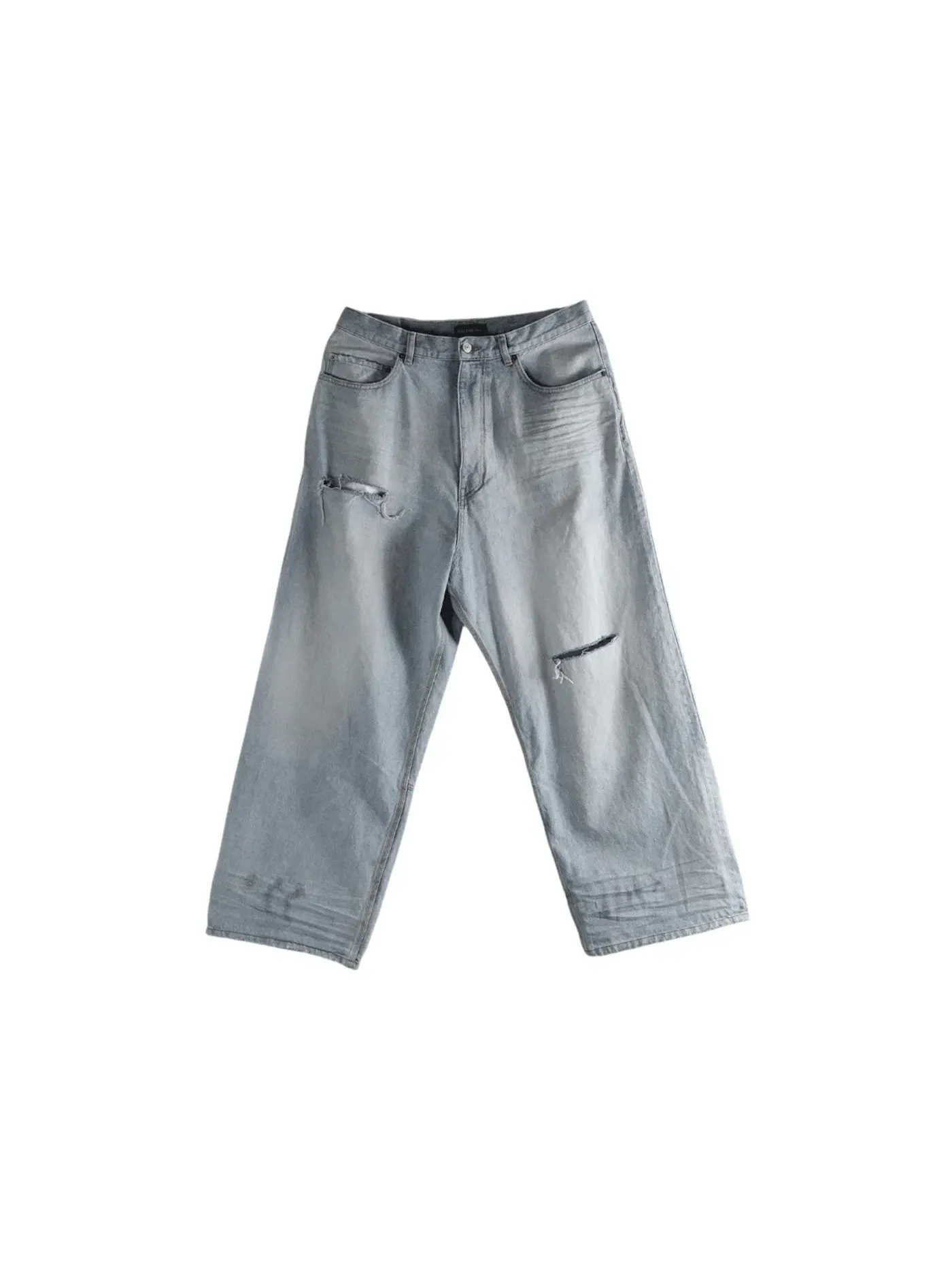 Мужские брюки свободного кроя Minimal Baggy Pant Balenciaga — изображение 1 из 1, синий