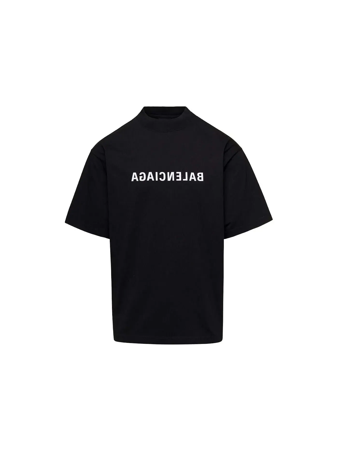 Мужская футболка с принтом Balenciaga T-Shirt — изображение 1 из 1, черный