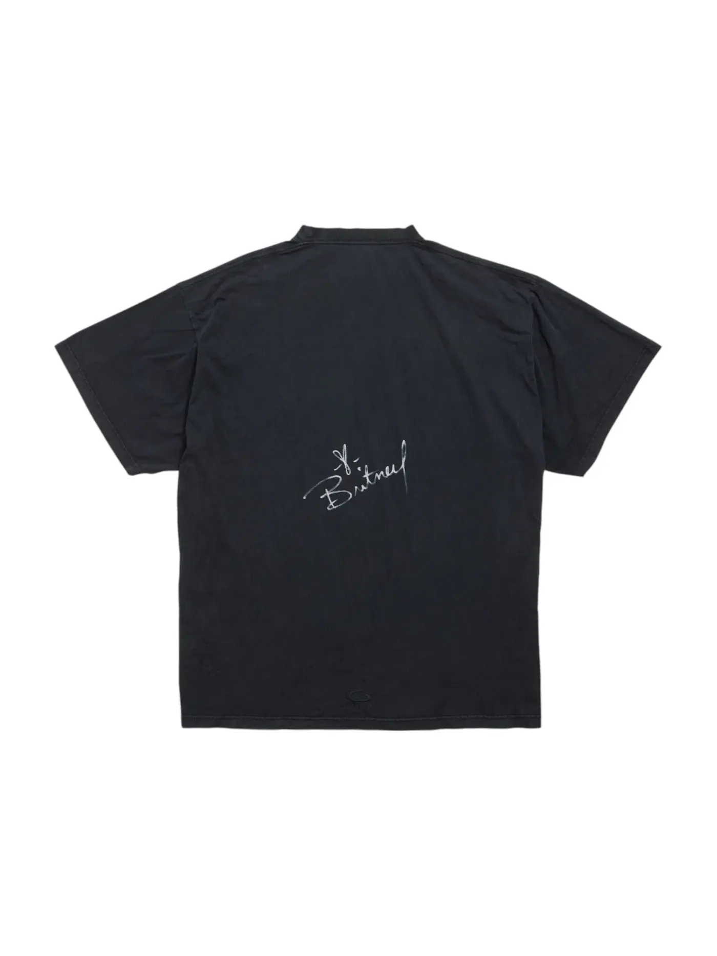 Мужская футболка оверсайз с принтом Balenciaga Music Britney Spears Series Oversized T-shirt Balenciaga — изображение 2 из 2