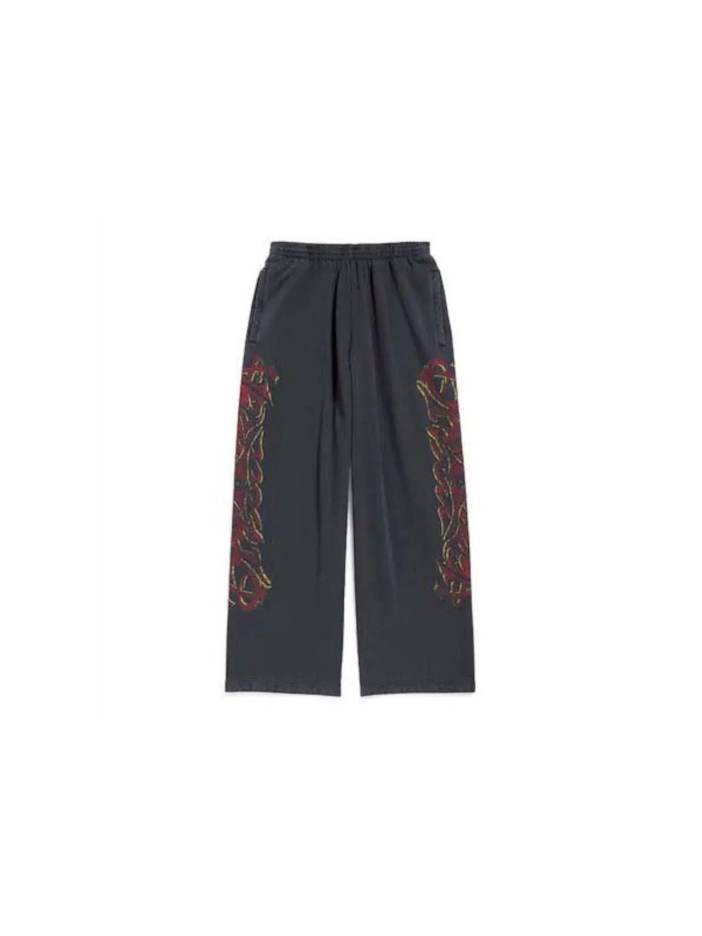Мужские спортивные штаны свободного кроя Offshore Baggy Balenciaga — изображение 1 из 2, черный