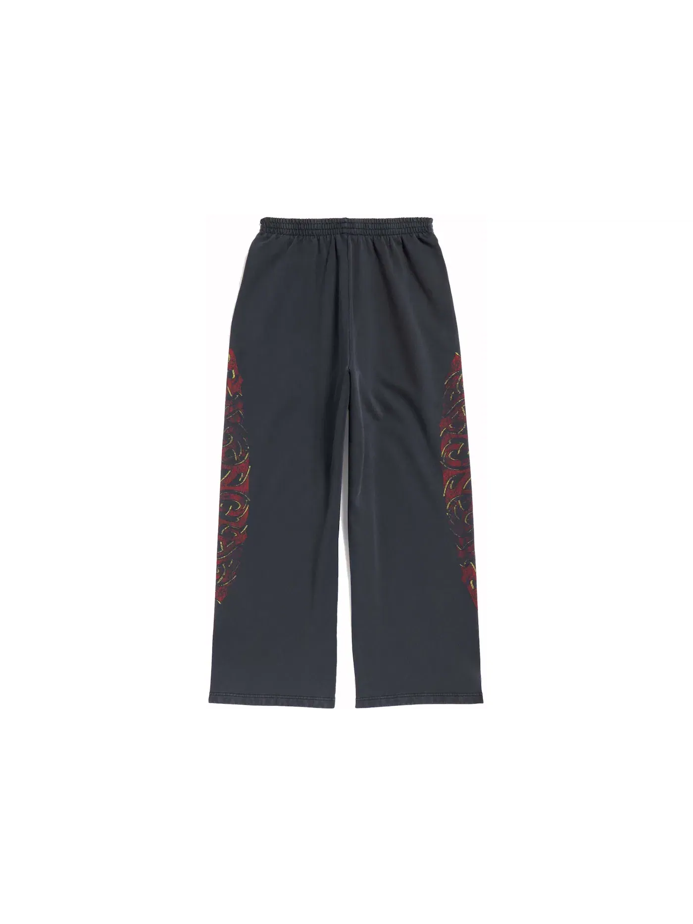 Мужские спортивные штаны мешковатые Balenciaga Offshore Baggy Sweatpants — изображение 2 из 2, черный