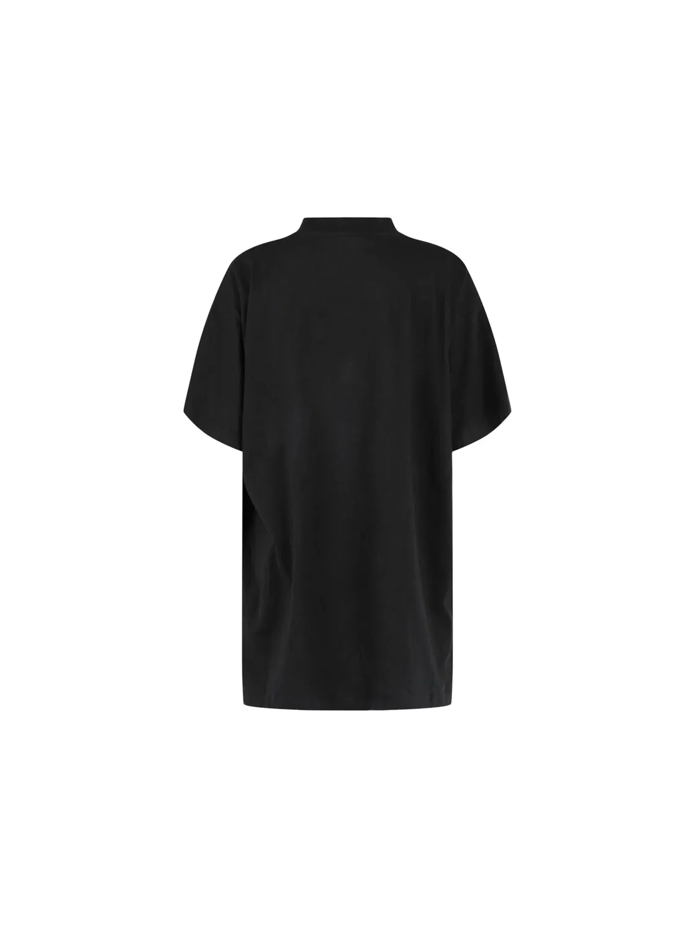 Женская футболка с принтом Oversized Keep Calm Balenciaga — изображение 2 из 3, черный белый