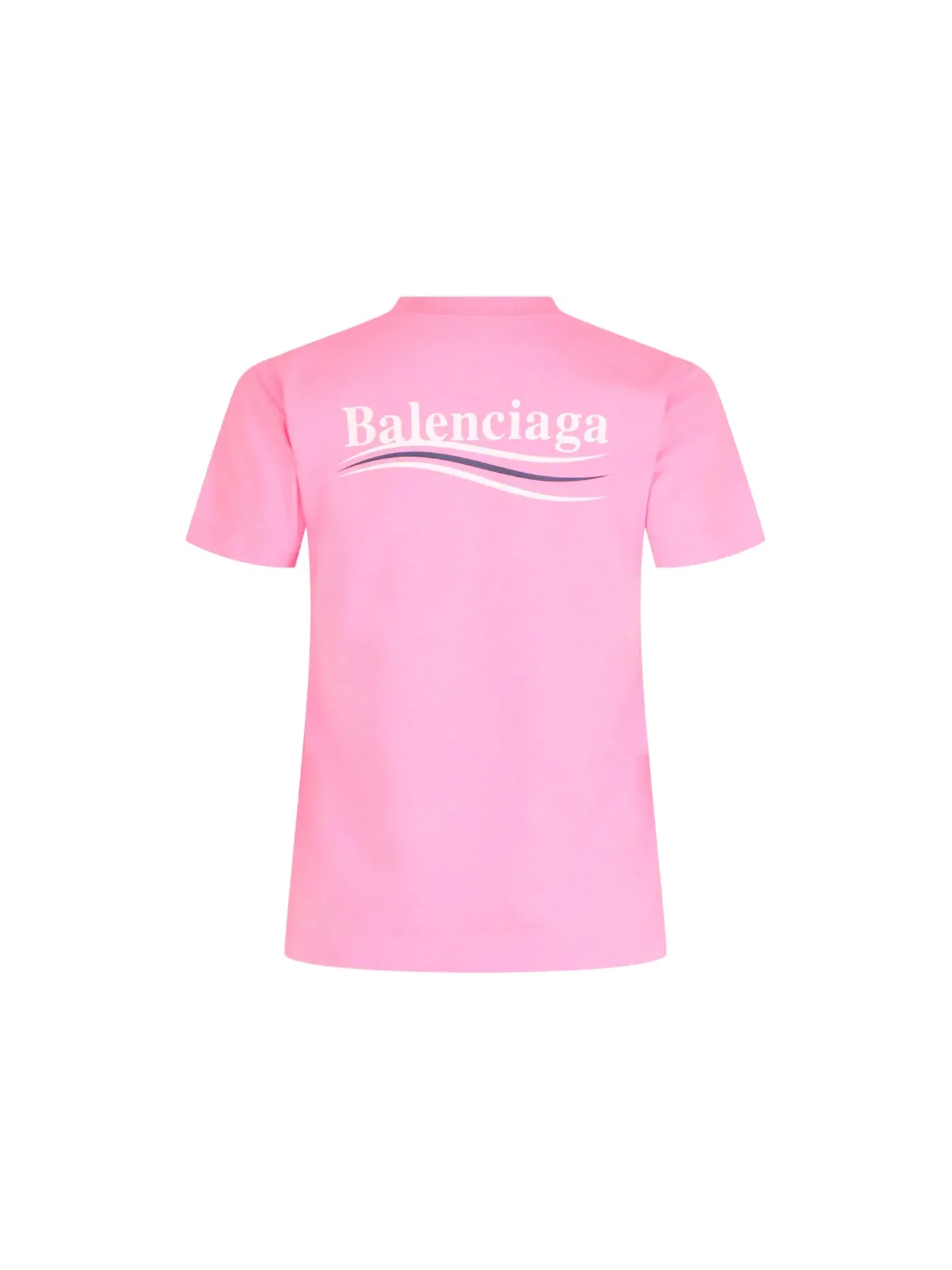 Женская футболка с принтом Political Campaign Logo Balenciaga — изображение 2 из 3, белый