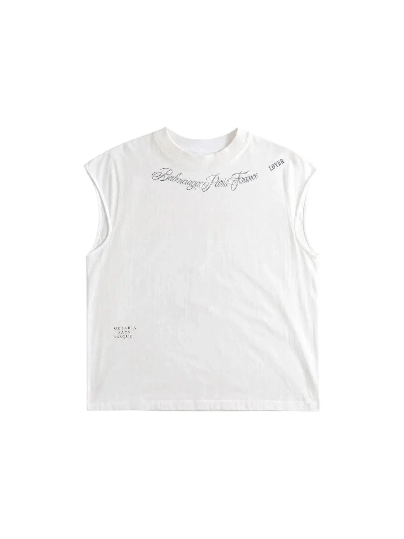 Мужская футболка T-shirt Balenciaga — изображение 1 из 1, белый