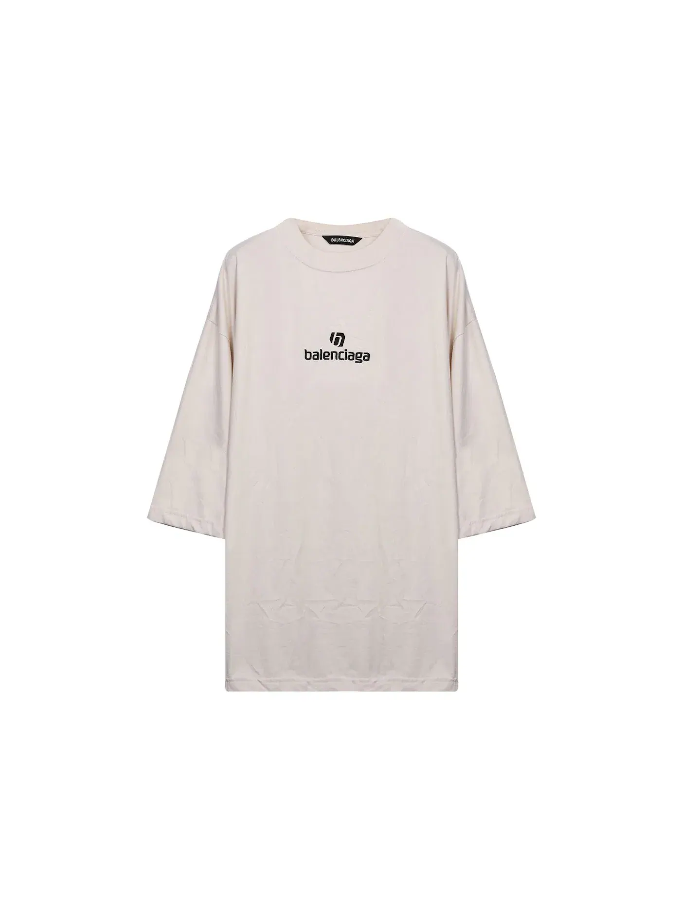Мужская футболка с принтом Sponsor Balenciaga — изображение 1 из 1, белый