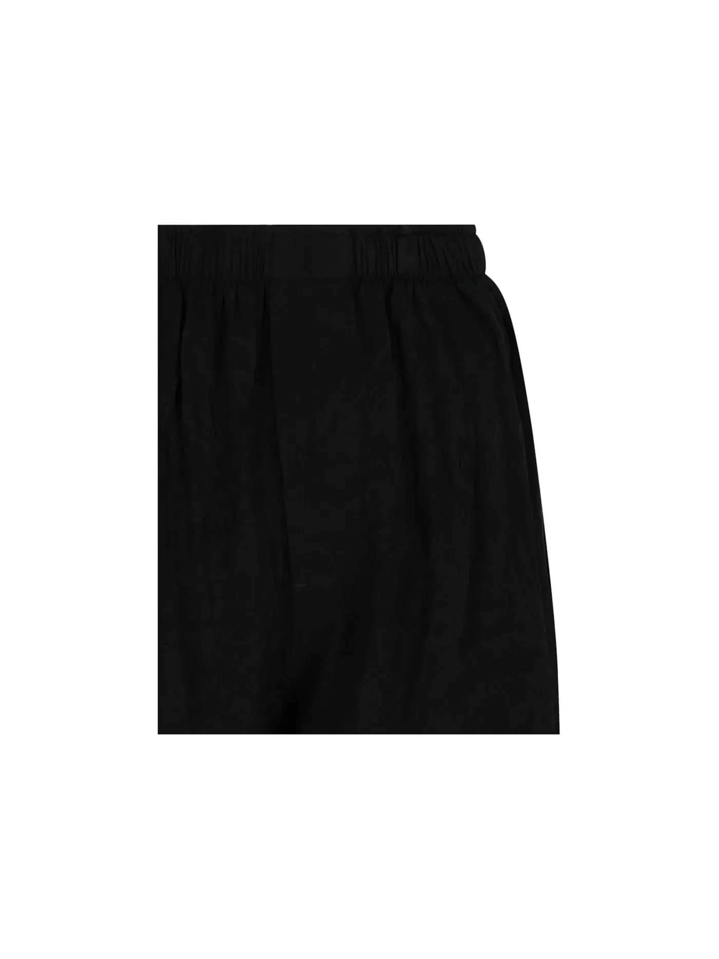 Женские шорты с принтом Pajama Shorts Balenciaga — изображение 3 из 3, черный