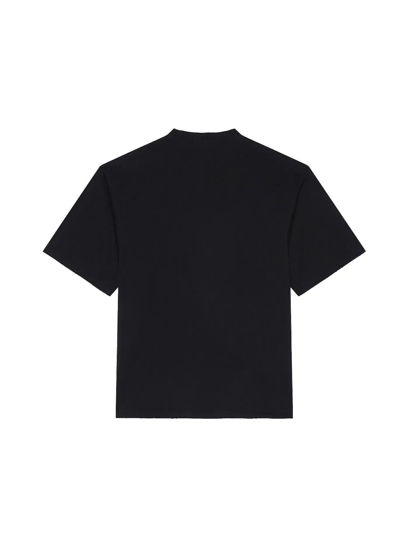Мужская футболка свободного кроя T-Shirt Balenciaga — изображение 2 из 2, черный
