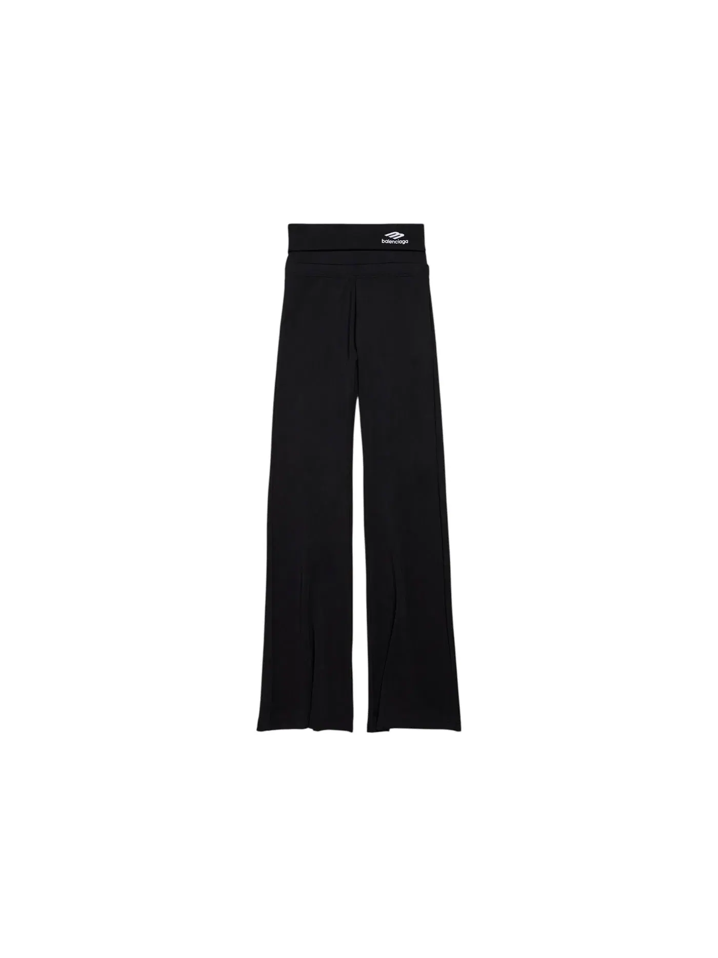 Женские леггинсы 3B Sports Icon Foldover Leggings Balenciaga — изображение 1 из 2, черный