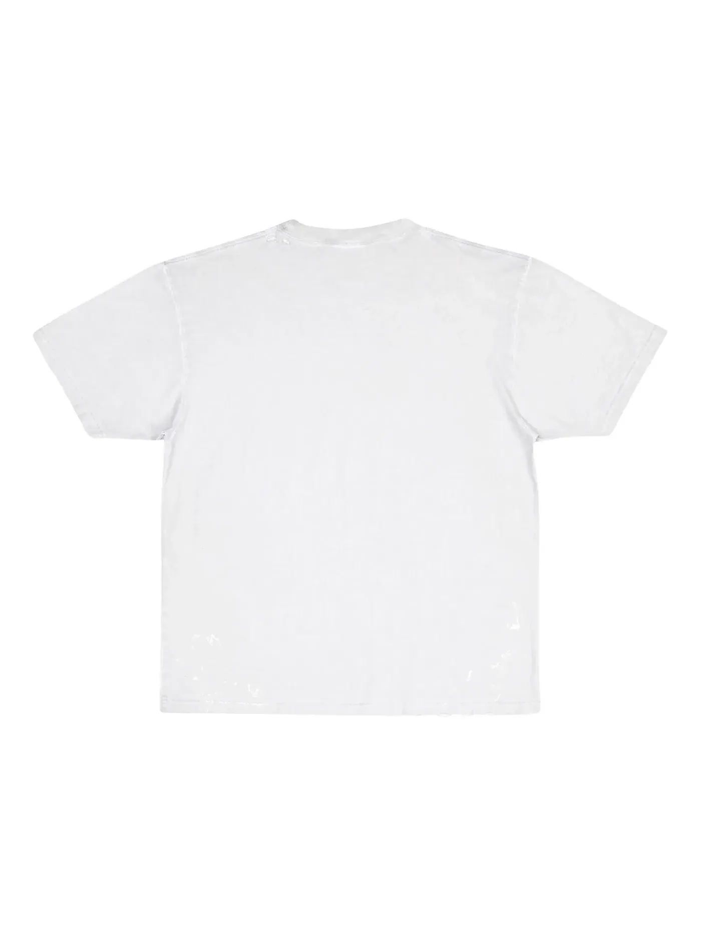 Женская футболка свободного кроя Balenciaga 90/10 Large Fit Vintage — изображение 2 из 2, белый