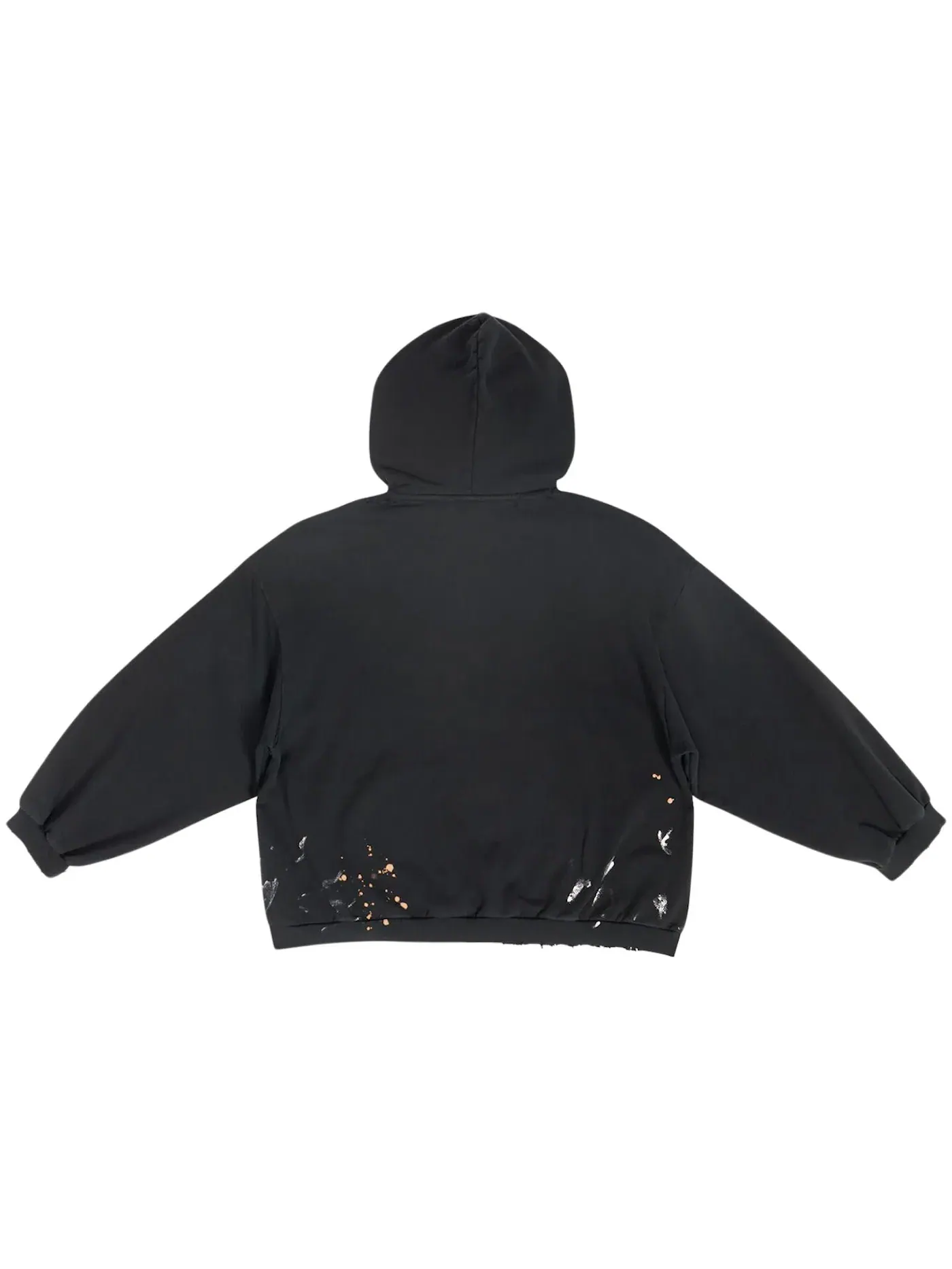 Женский худи с принтом 90/10 Small Fit Balenciaga — изображение 2 из 2, черный мульти