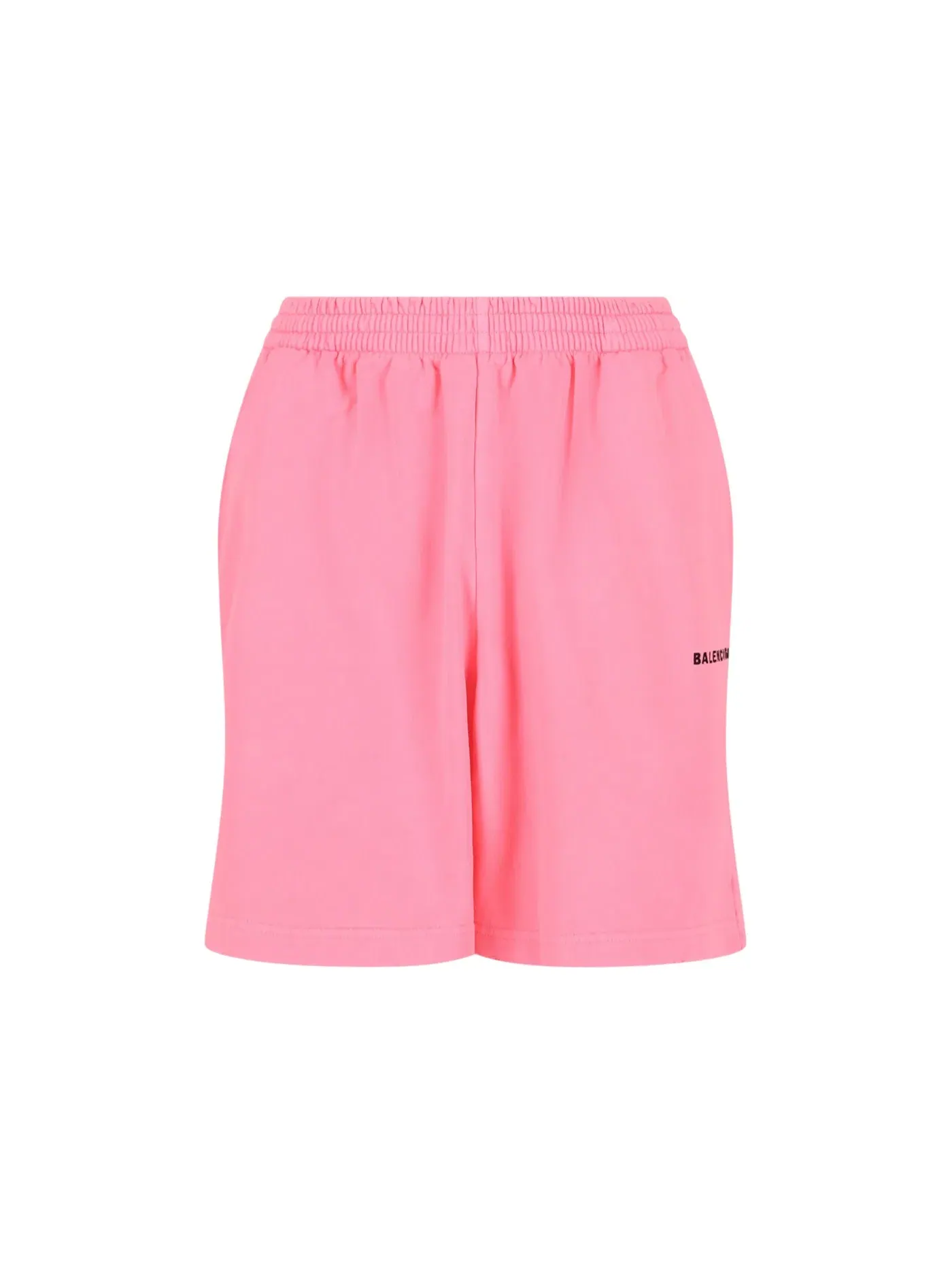 Женские шорты с принтом Shorts Balenciaga — изображение 1 из 3, розовый/черный