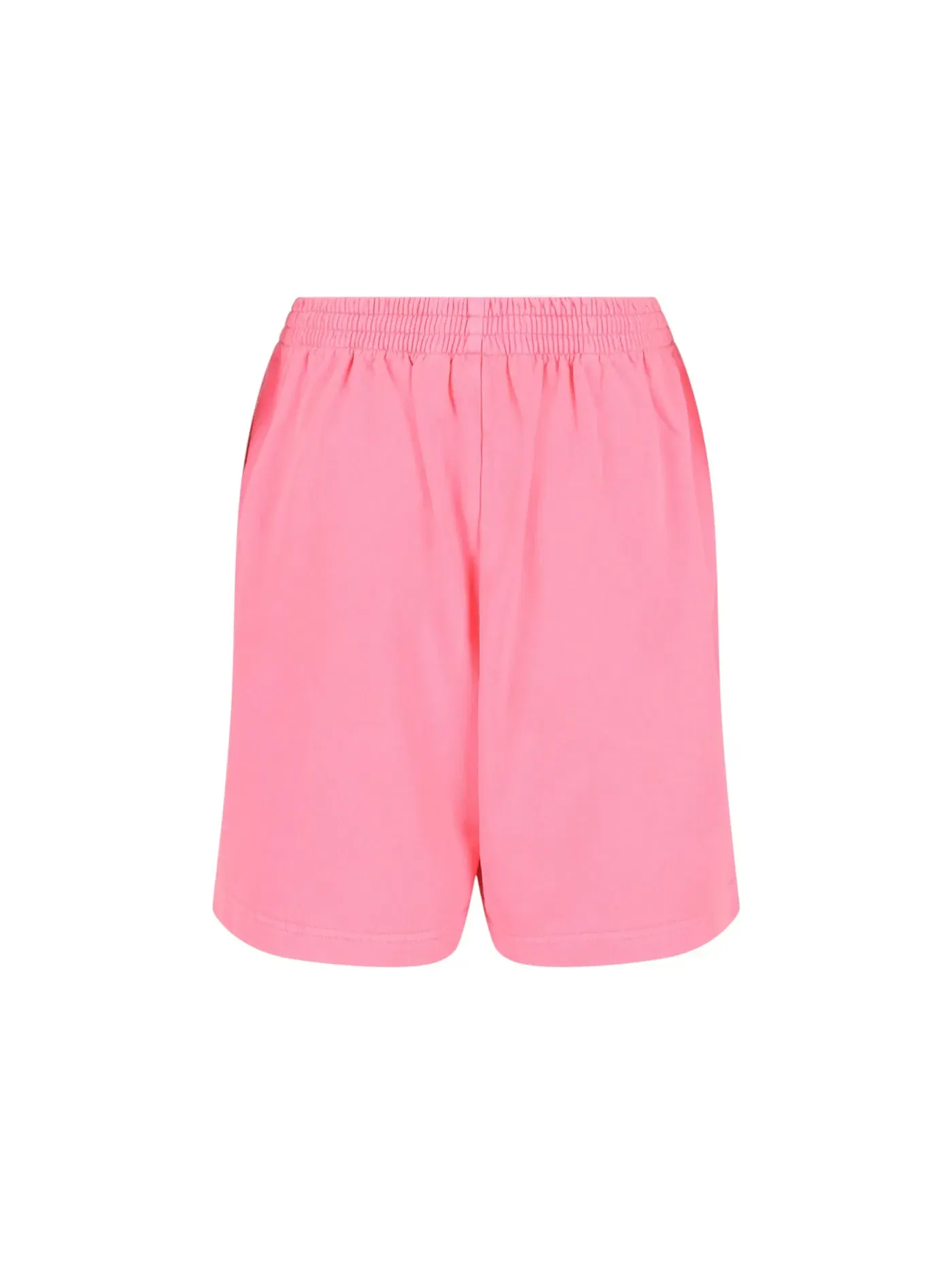 Женские шорты с принтом Shorts Balenciaga — изображение 2 из 3, розовый/черный