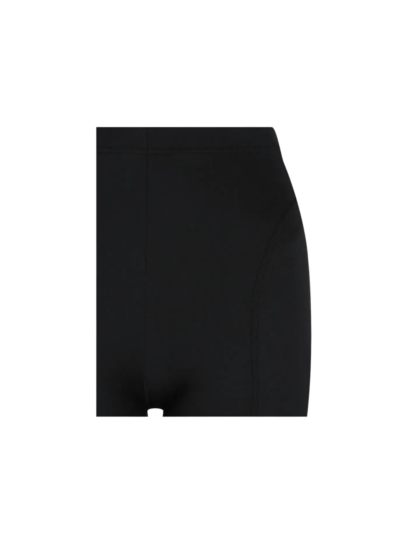 Женские велосипедные шорты с логотипом Athletic Cycling Shorts Balenciaga — изображение 3 из 3, черный/белый