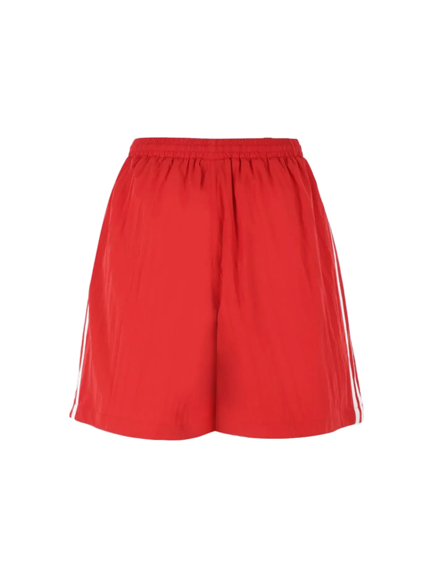Унисекс шорты из технической ткани Crepe Balenciaga x Adidas — изображение 3 из 3, красный