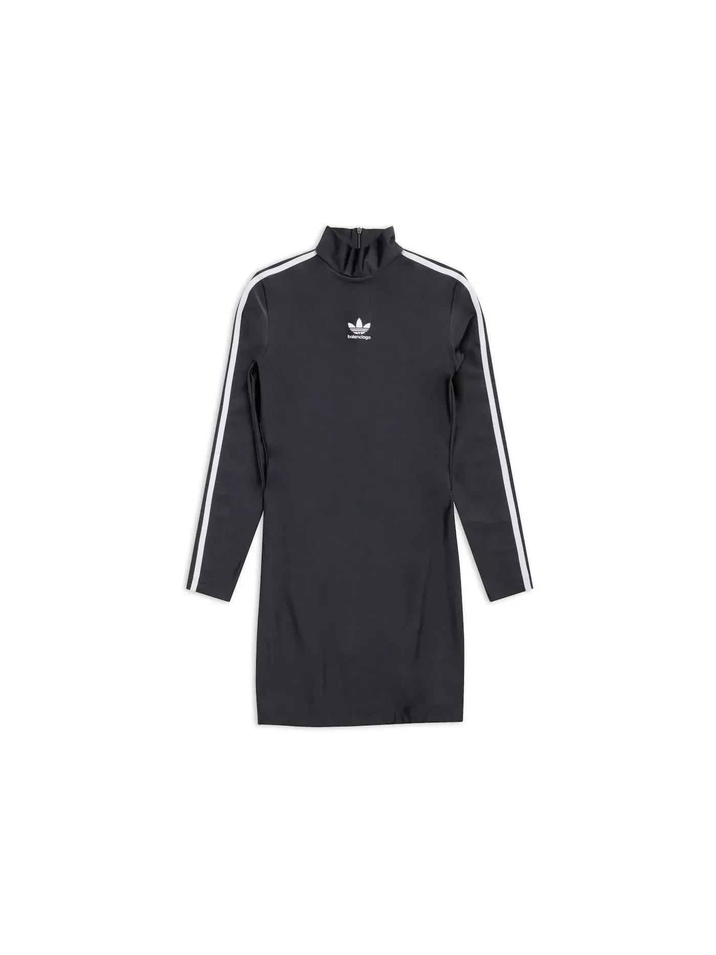 Женское платье с длинным рукавом Balenciaga x Adidas Long Sleeve Mini Dress — изображение 1 из 3, черный