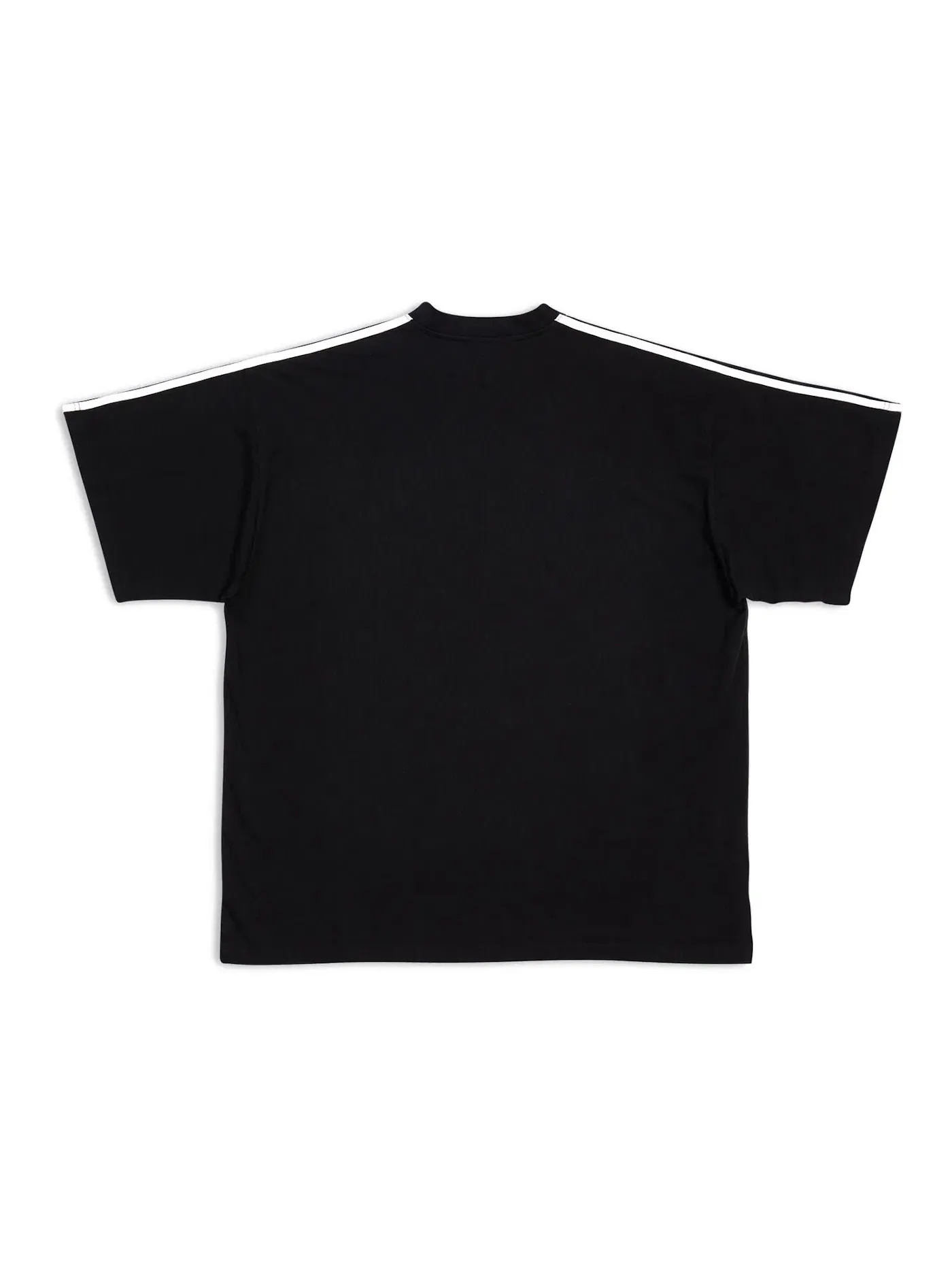 Мужская футболка оверсайз T-Shirt Balenciaga — изображение 2 из 2, черный