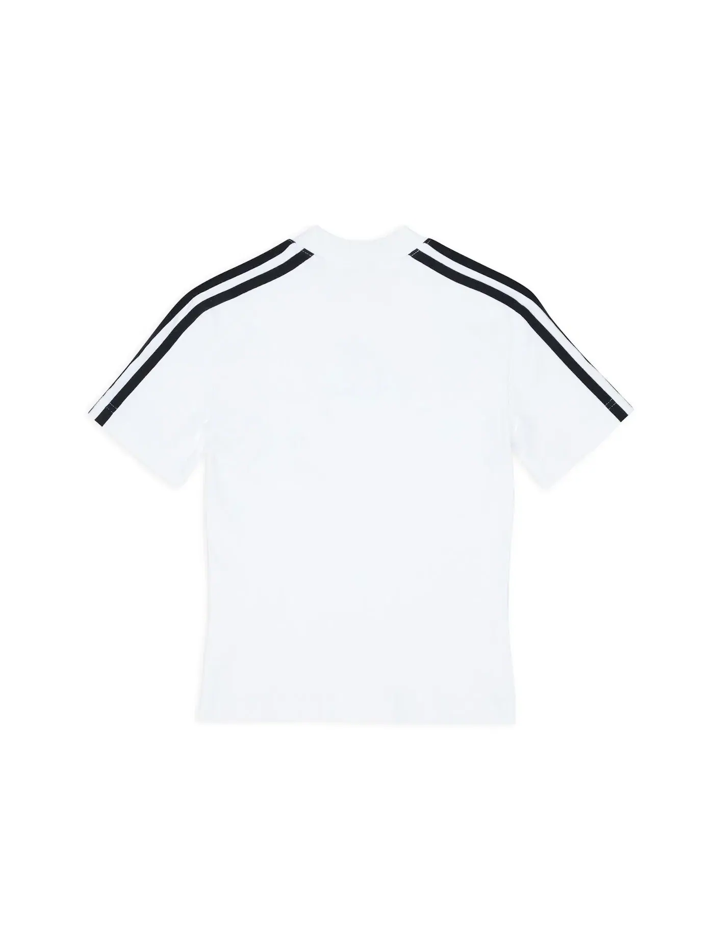 Женская футболка с принтом Balenciaga x Adidas Shrunk Balenciaga — изображение 2 из 3, белый