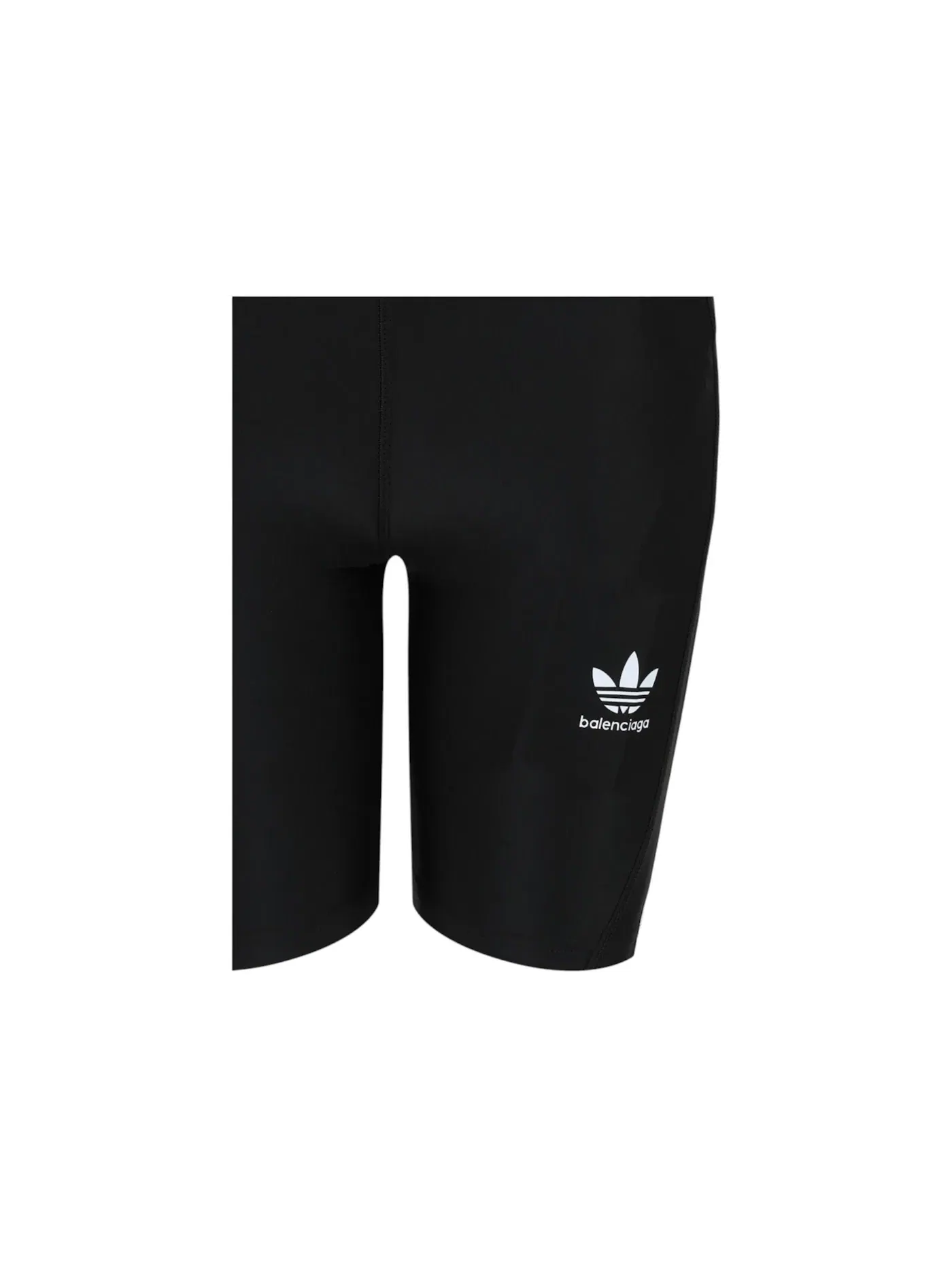 Женские велосипедные шорты Balenciaga x Adidas — изображение 3 из 3, черный