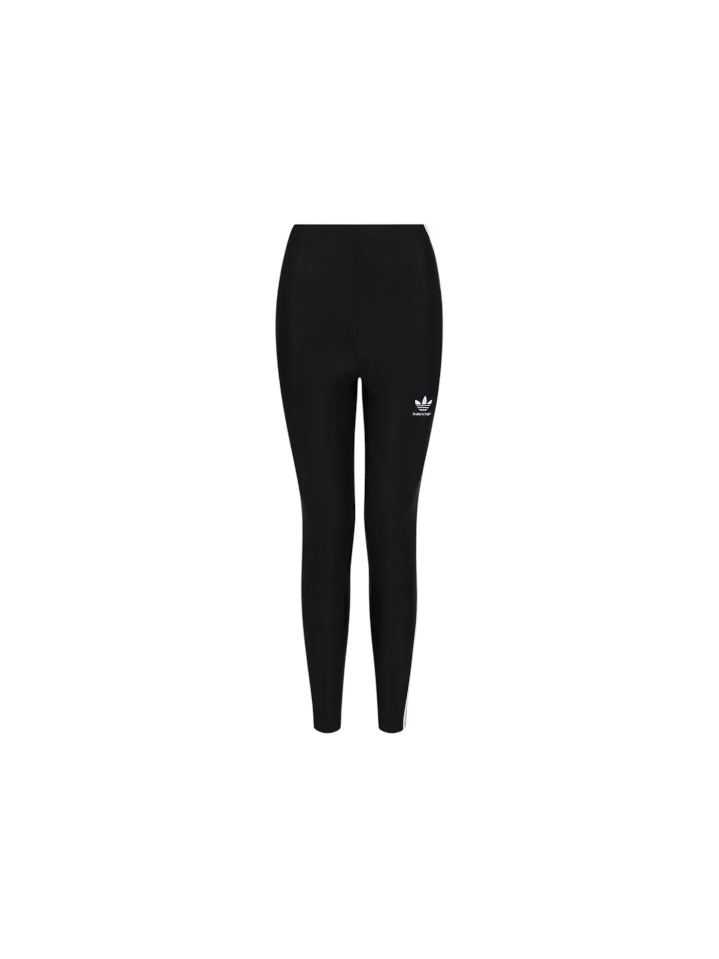 Женские леггинсы с принтом Balenciaga x Adidas Leggings — изображение 1 из 3, черный