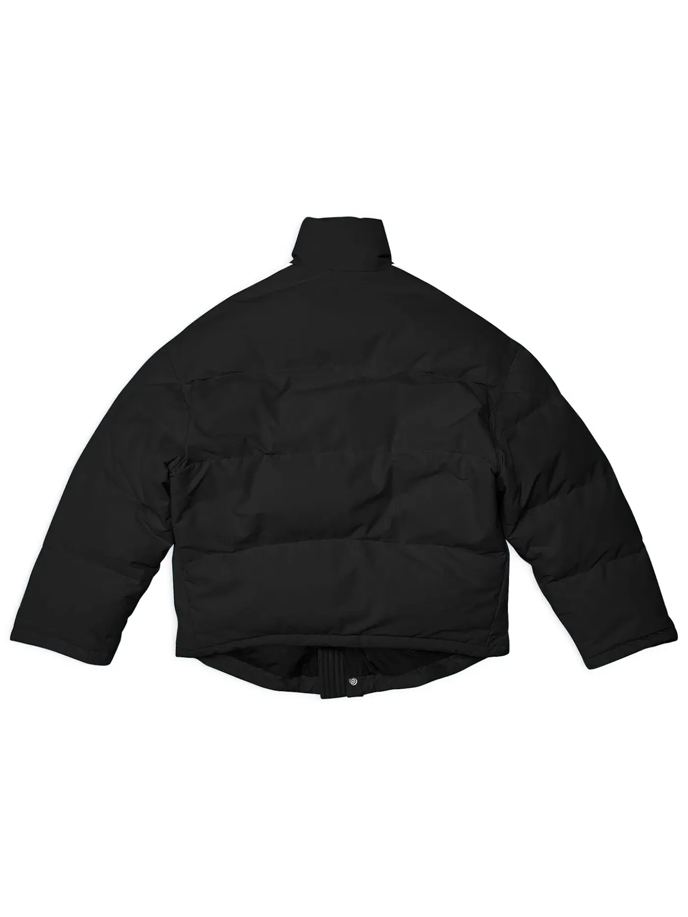 Женская пуховая куртка Balenciaga x Adidas — изображение 2 из 2, черный