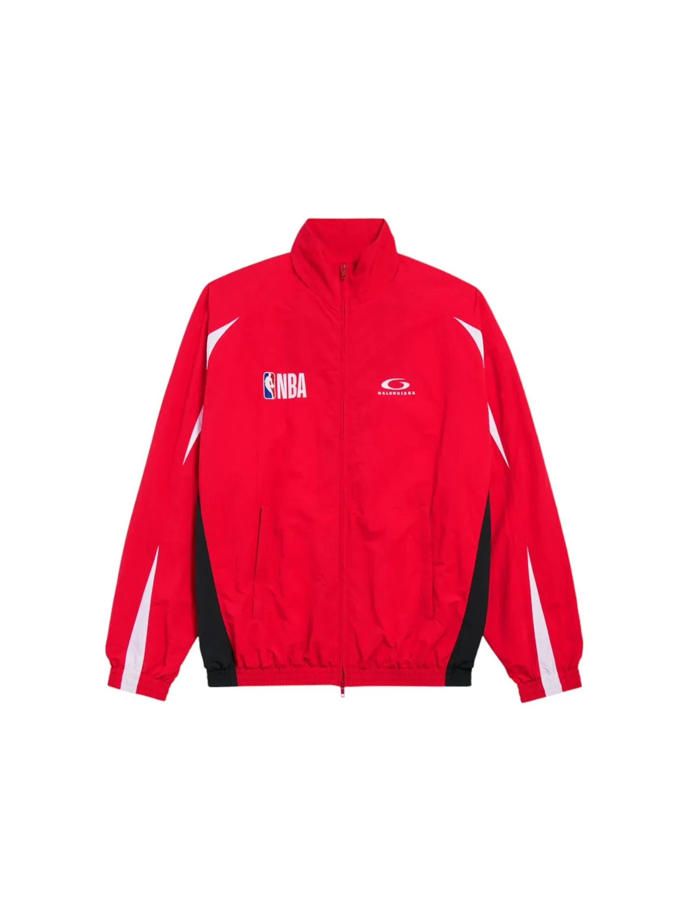 Мужская куртка с принтом Balenciaga x NBA Tracksuit Jacket — изображение 1 из 1, красный