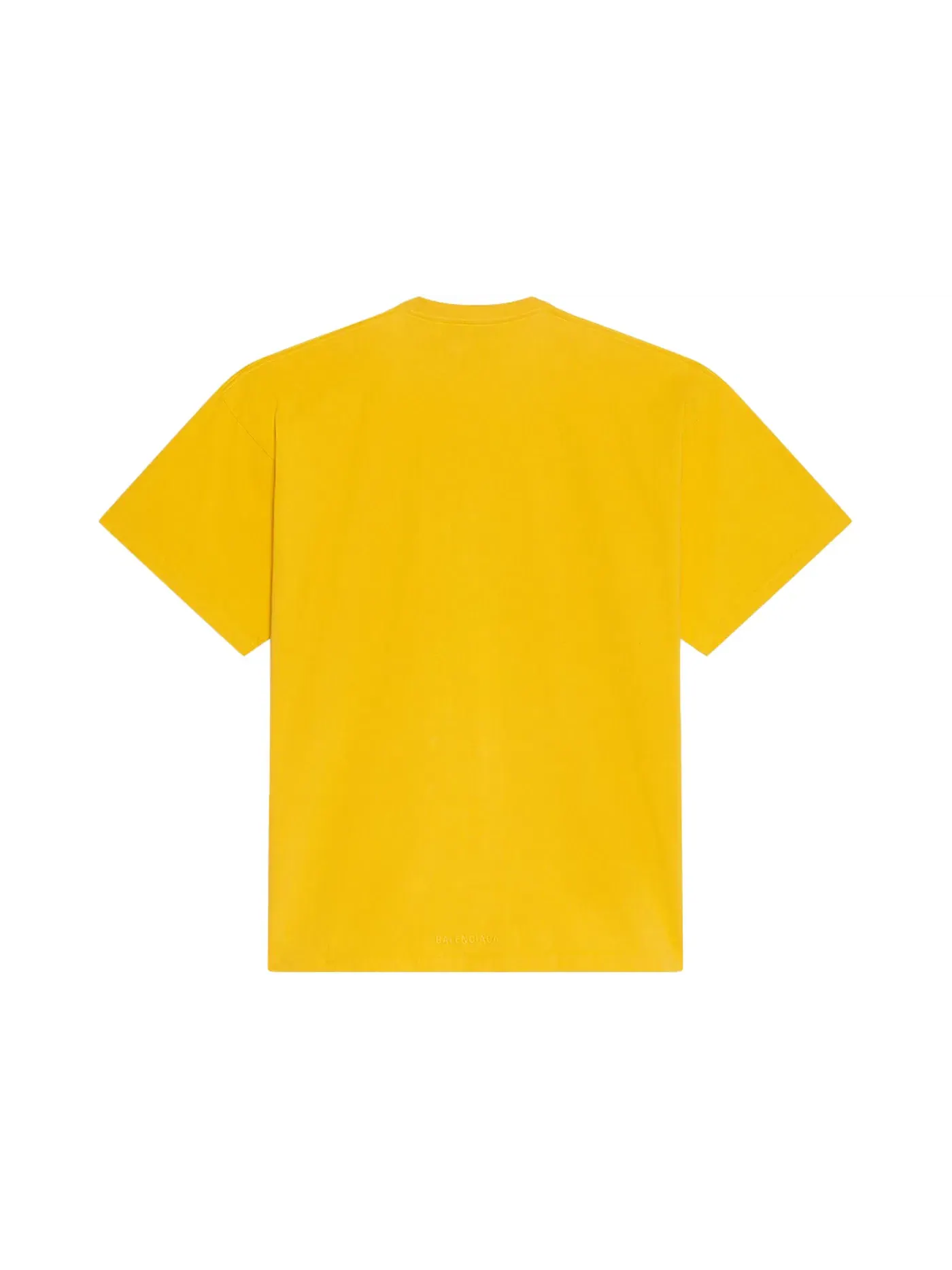 Мужская футболка оверсайз Balenciaga x The Simpsons — изображение 2 из 2, желтый