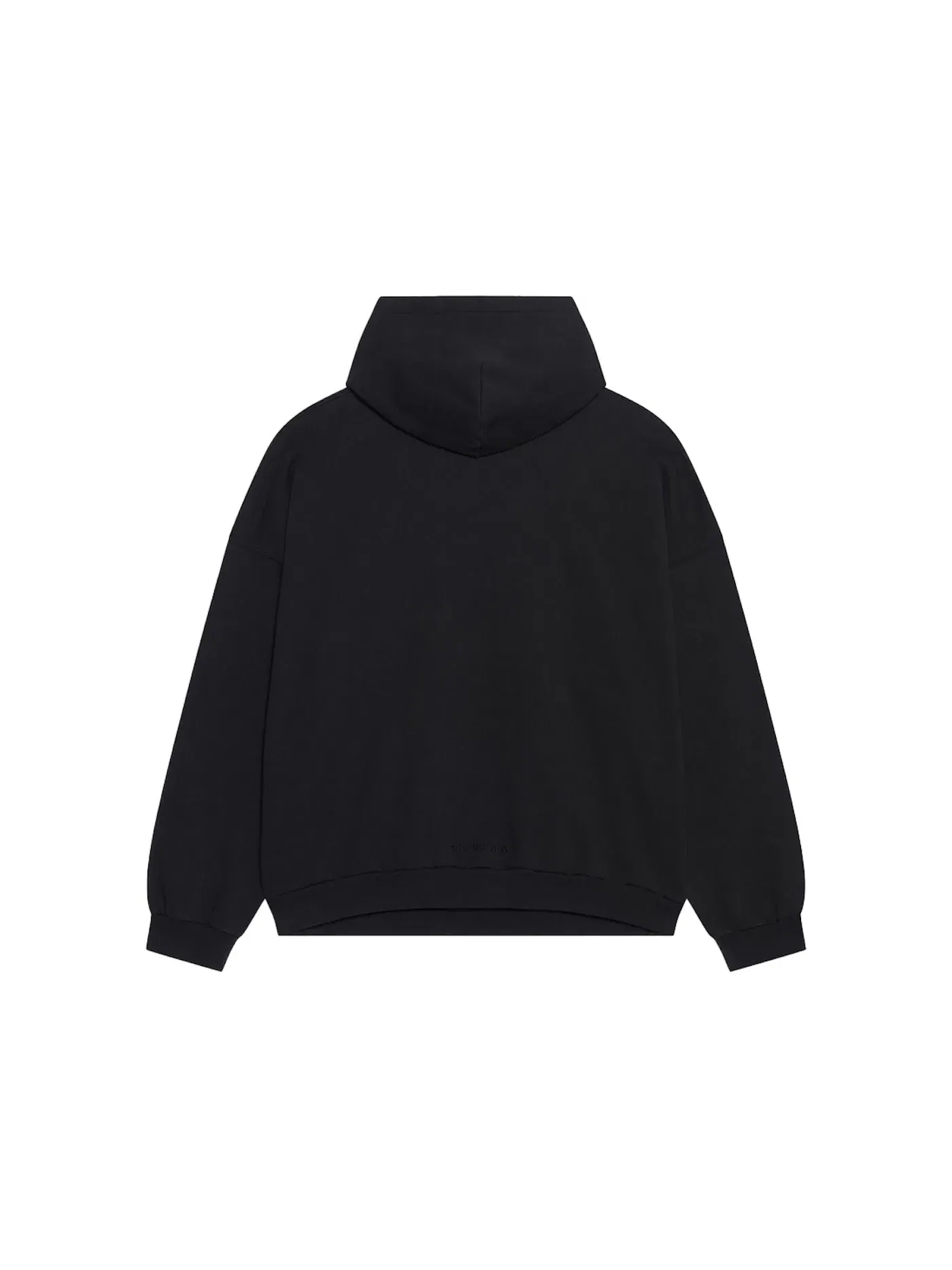 Мужской худи свободного кроя с принтом Balenciaga x The Simpsons Wide Fit Hoodie — изображение 2 из 2, черный