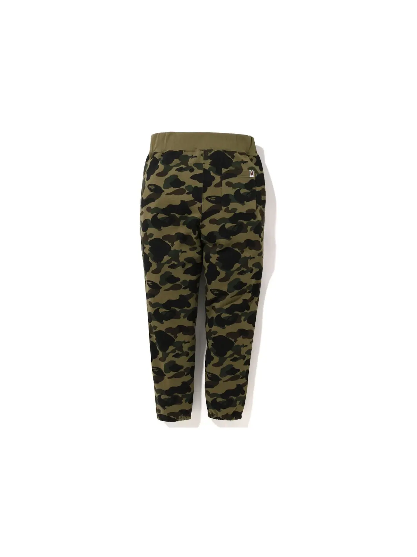 Мужские спортивные штаны с принтом Camo Ape Head BAPE — изображение 2 из 2, зеленый