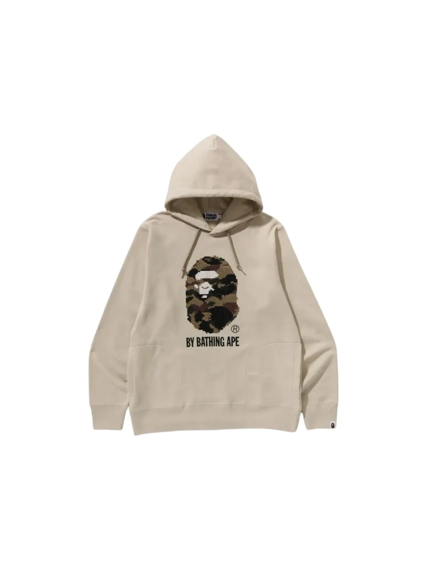 Мужской пуловер-худи с принтом BAPE 1st Camo By Bathing Ape Pullover Hoodie BAPE — изображение 1 из 2, бежевый