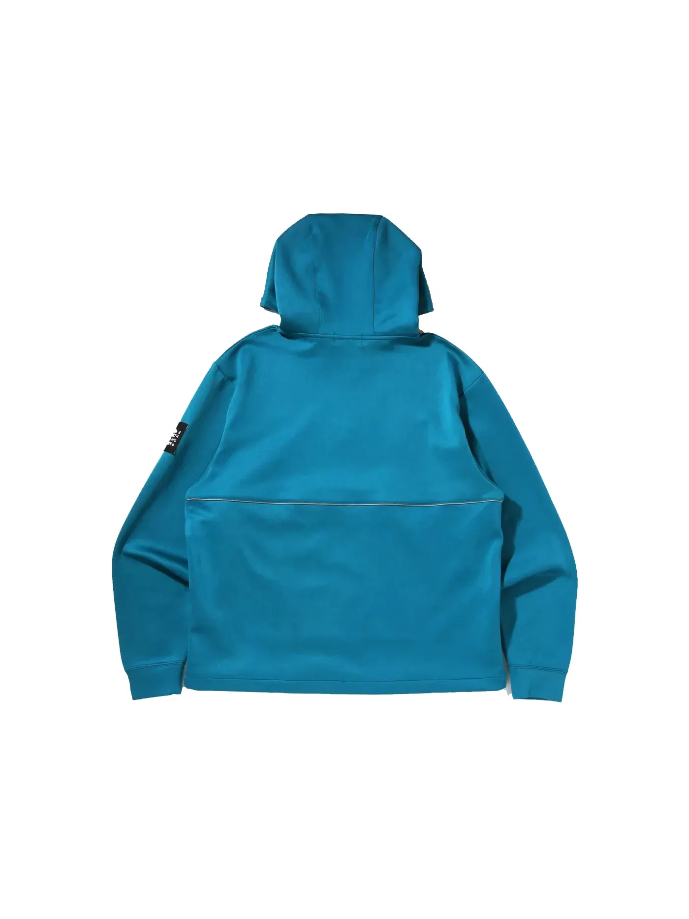 Мужское худи свободного кроя с принтом BAPE 1st Camo Pocket Relaxed Fit Double Knit Half Zip BAPE — изображение 2 из 2, синий