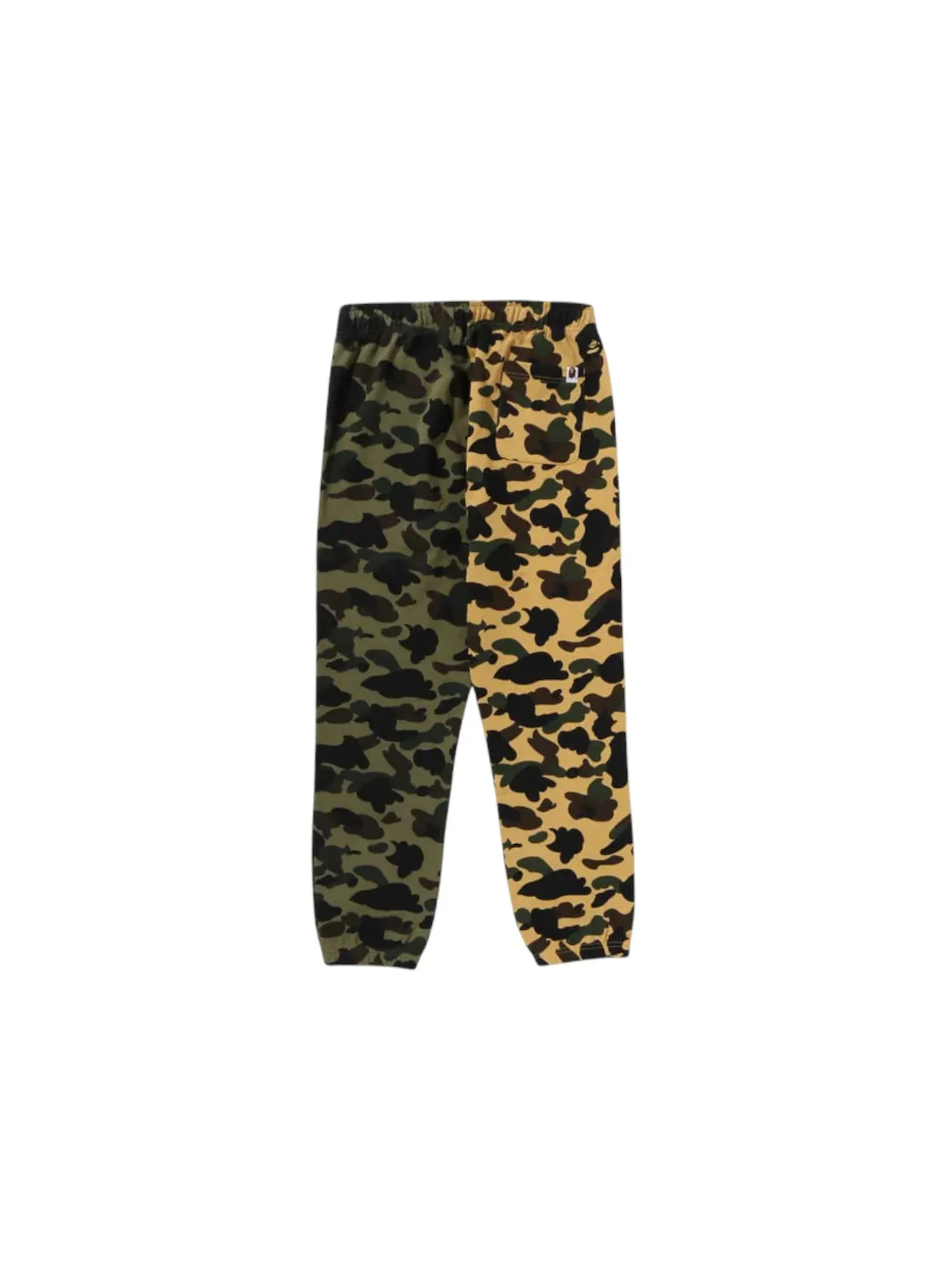 Мужские спортивные штаны с камуфляжным принтом Sweatpant BAPE — изображение 2 из 2, зеленый