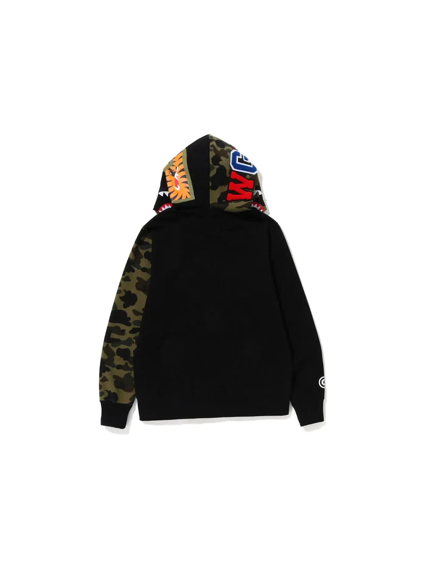 Мужская худи с капюшоном с принтом Hoodie SS23 BAPE — изображение 2 из 2, черный
