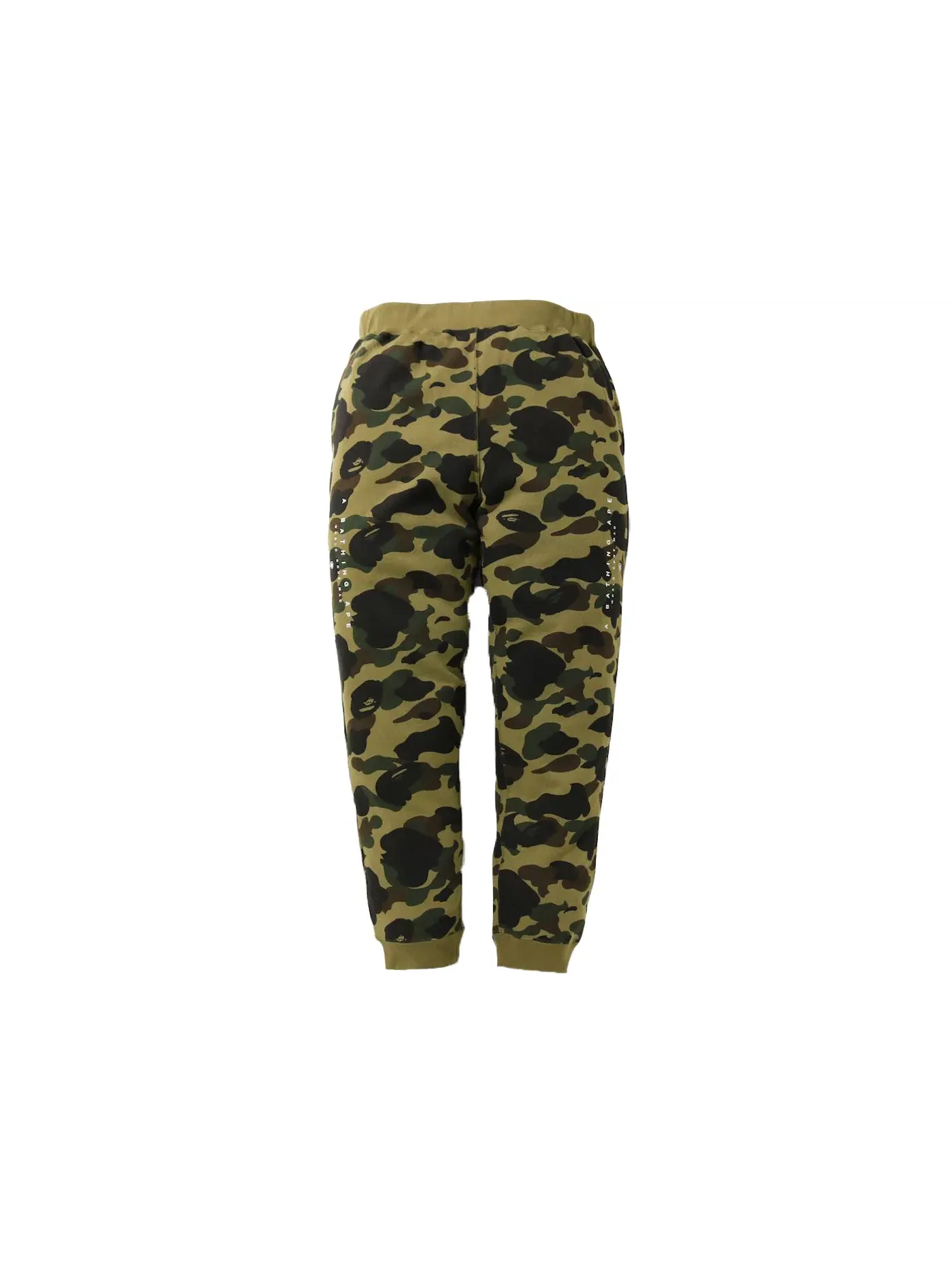 Мужские спортивные штаны с камуфляжным принтом BAPE 1st Camo Sweatpants (SS21) — изображение 1 из 1, зеленый